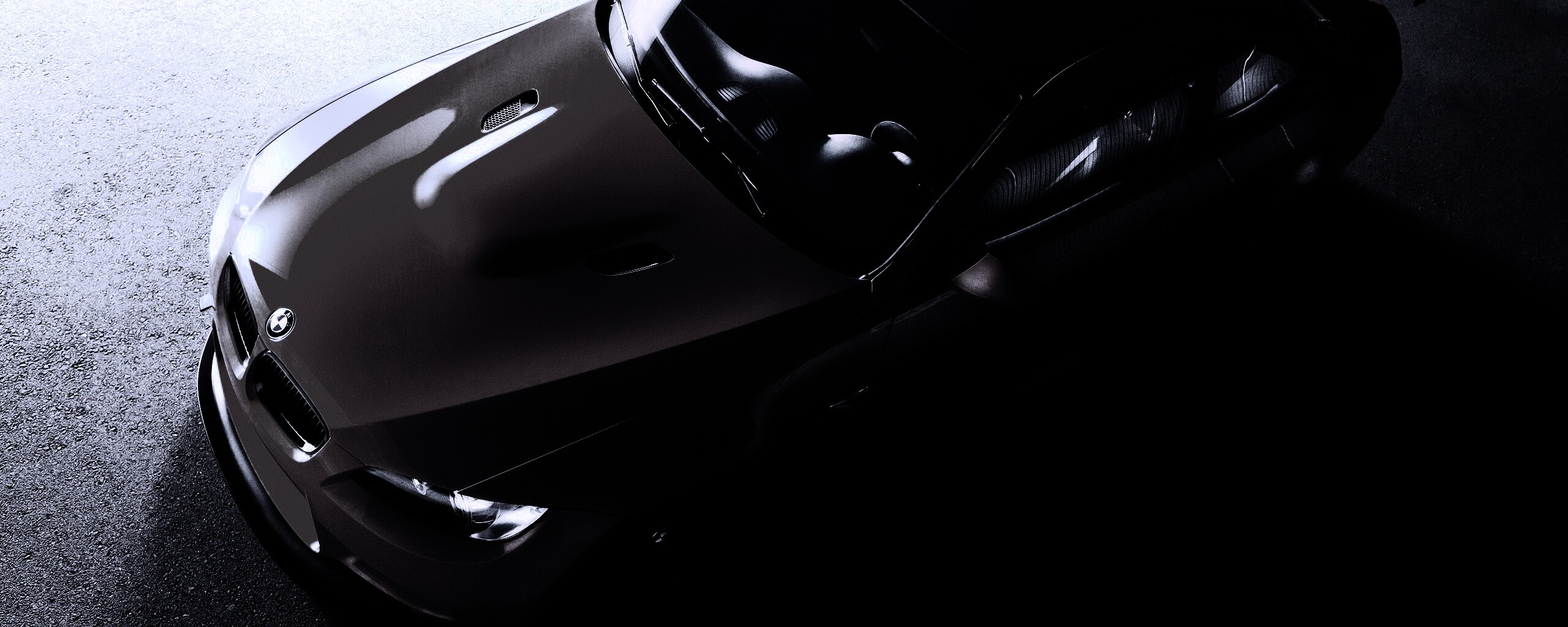 Оранжевый BMW обои