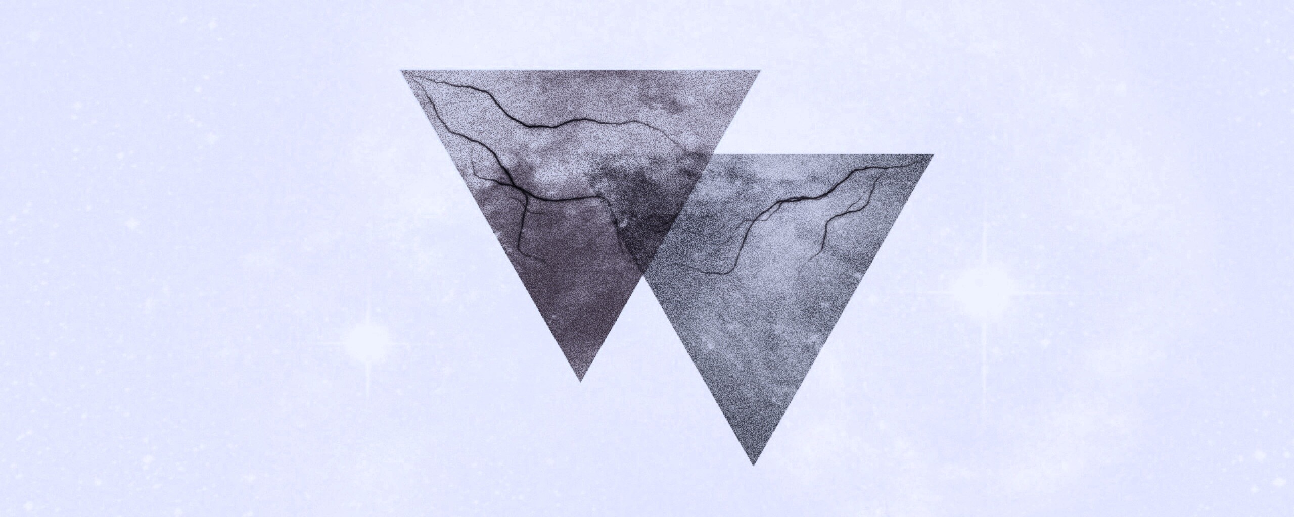 Минималистичные треугольники обои