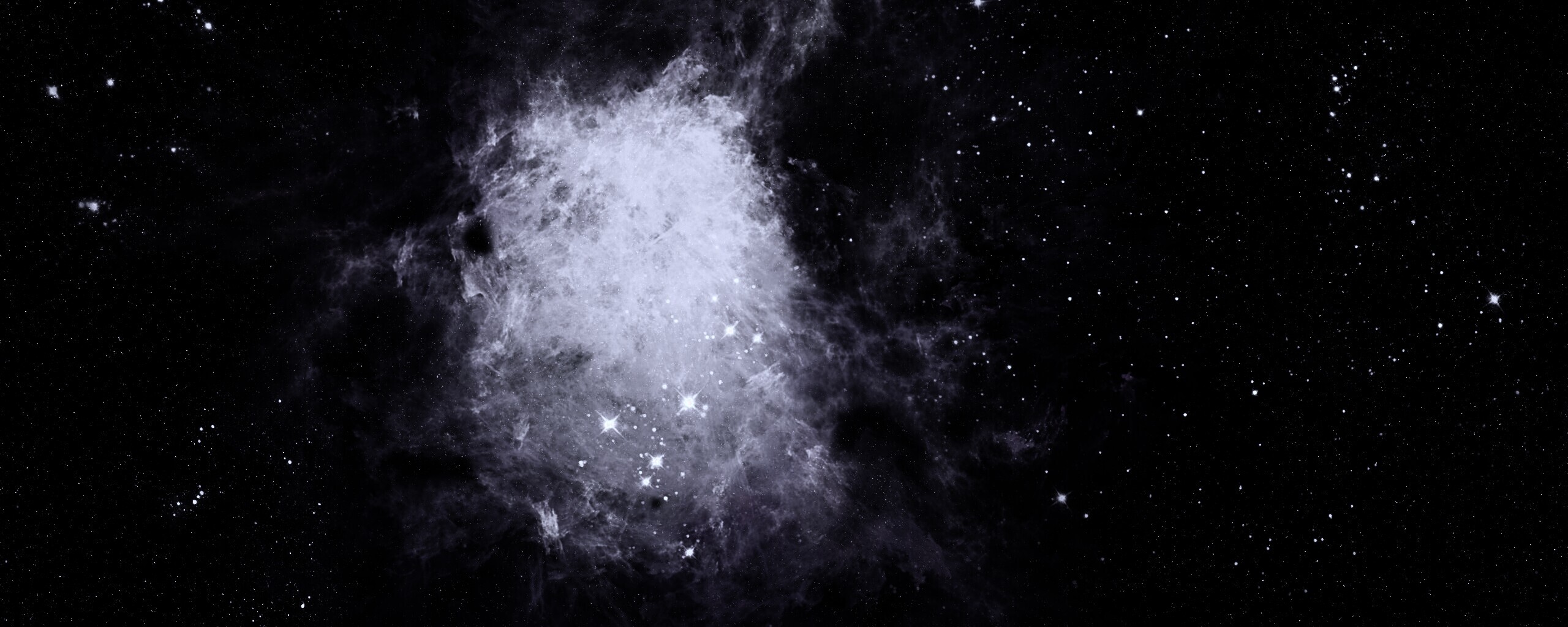 Фиолетовая туманность обои