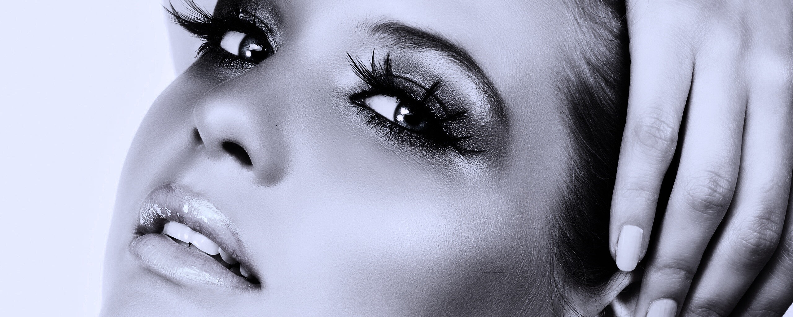 Красивое лицо обои