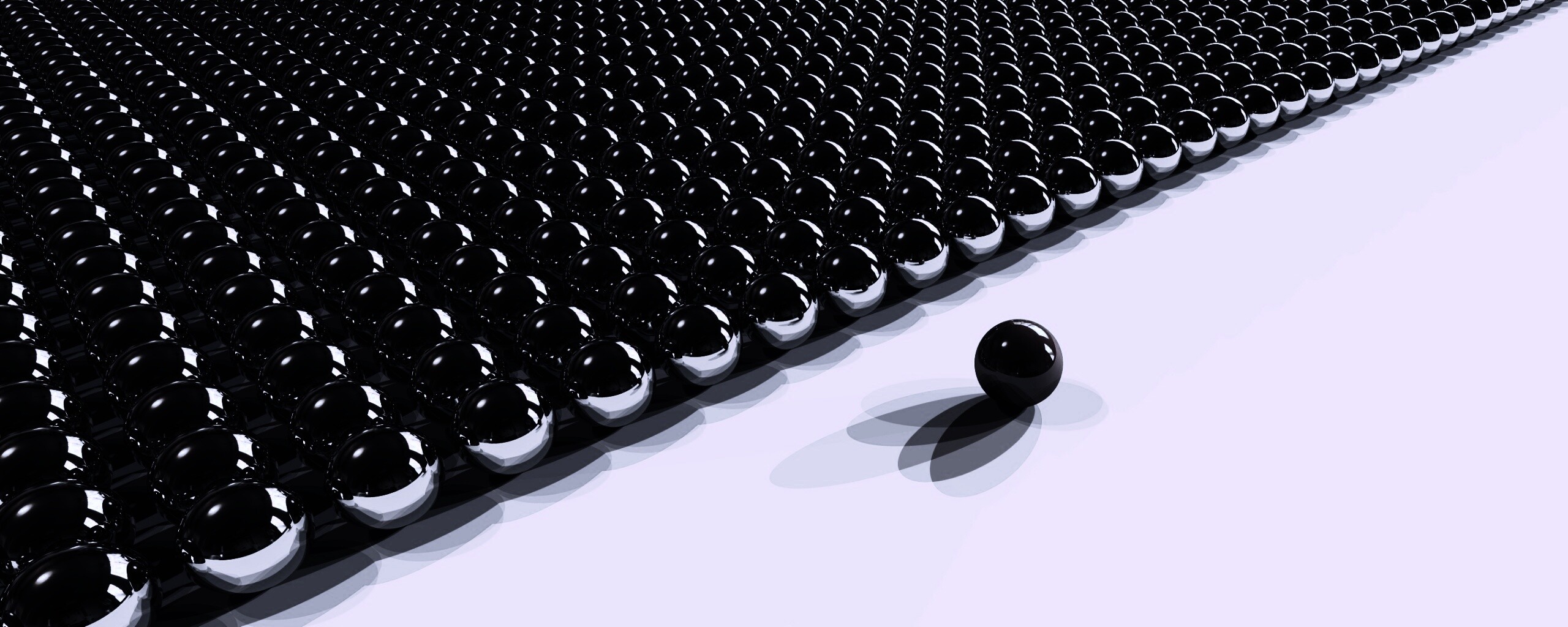 Металлические шарики обои