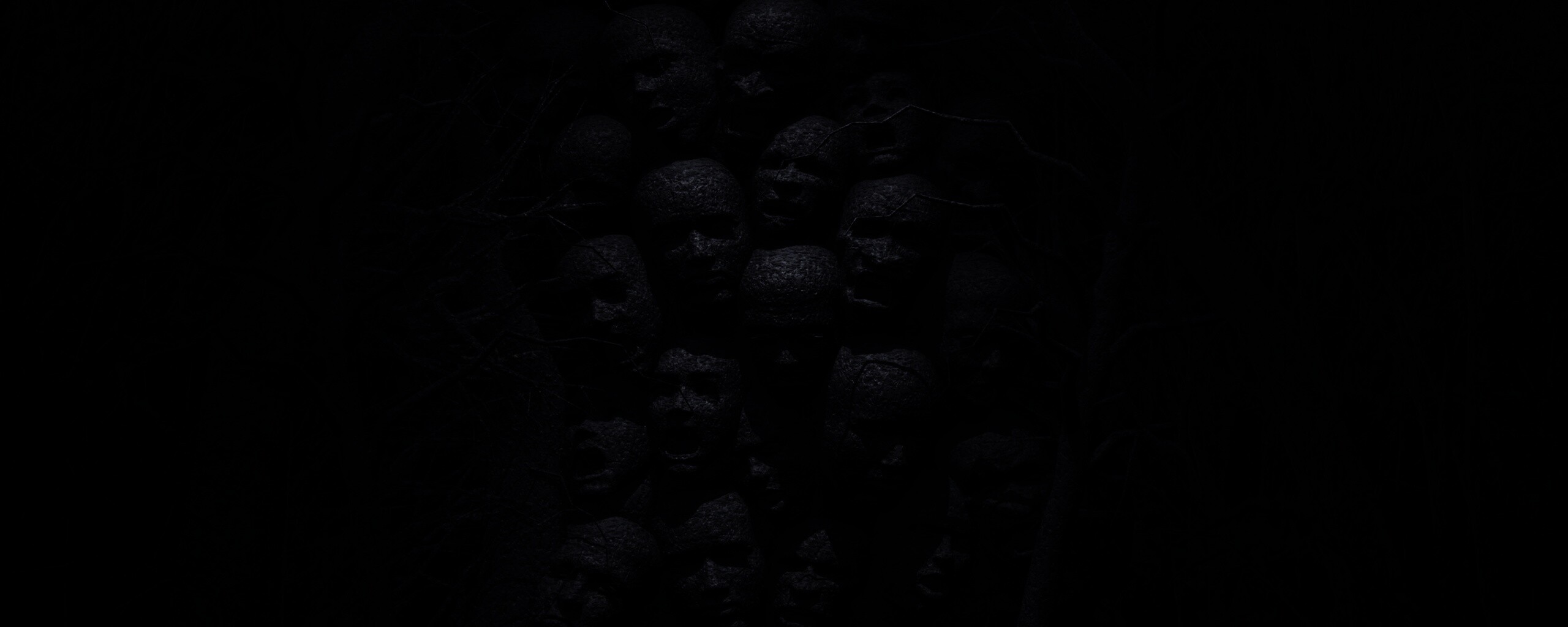 Кричащие головы обои