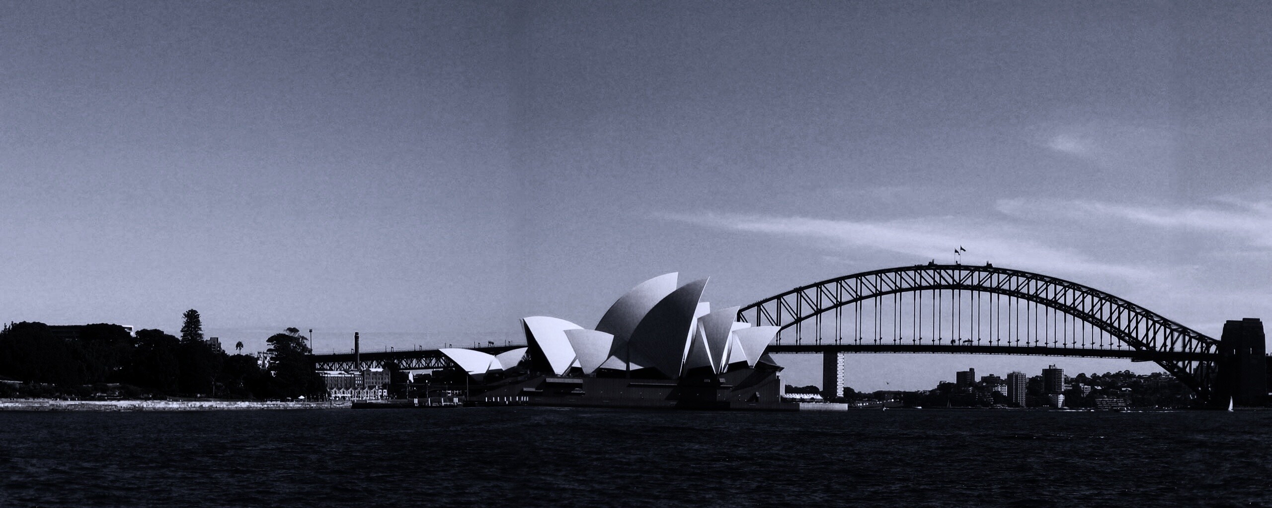 Панорама порта Сиднея обои