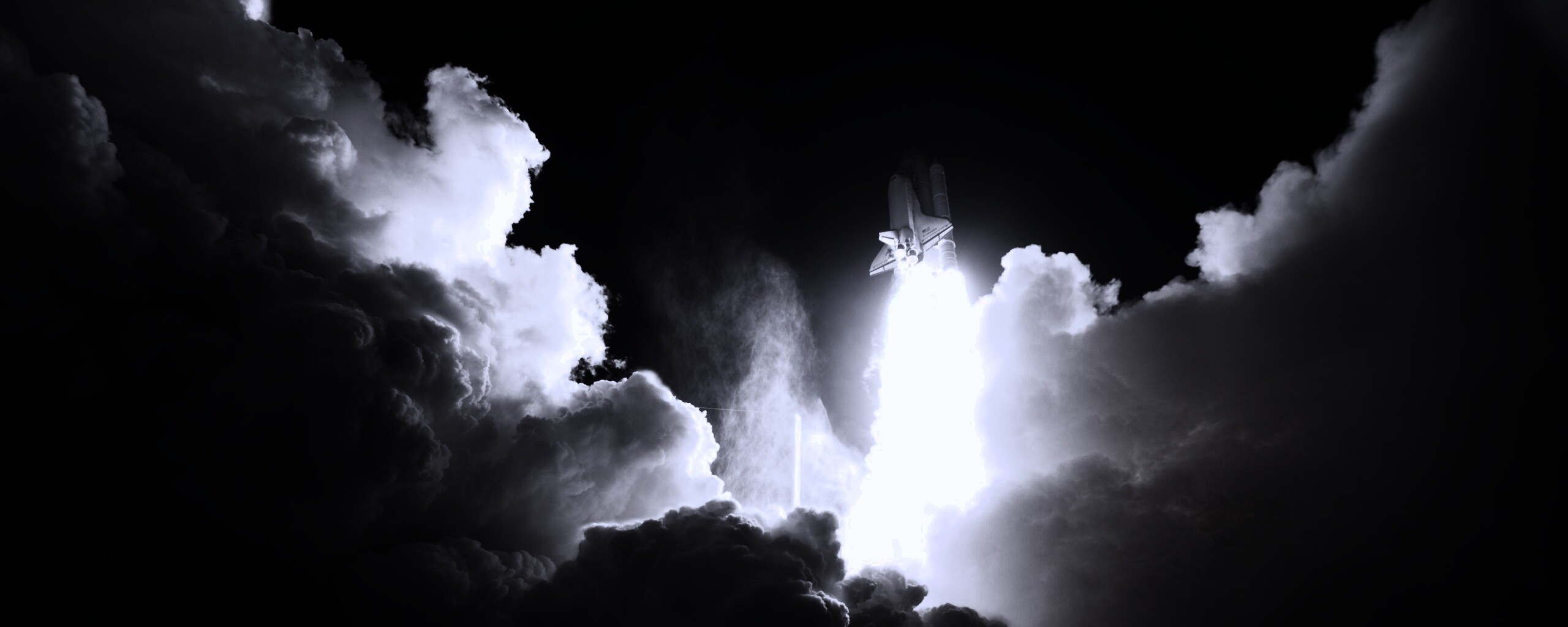 Взлет шатла обои