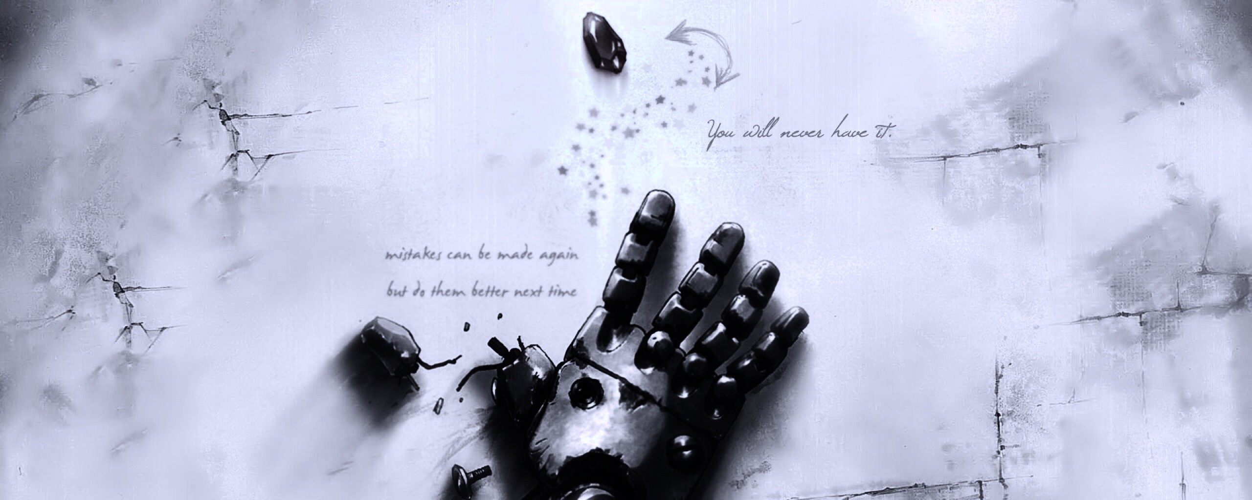 Автопротез из анимэ Стальной Алхимик обои