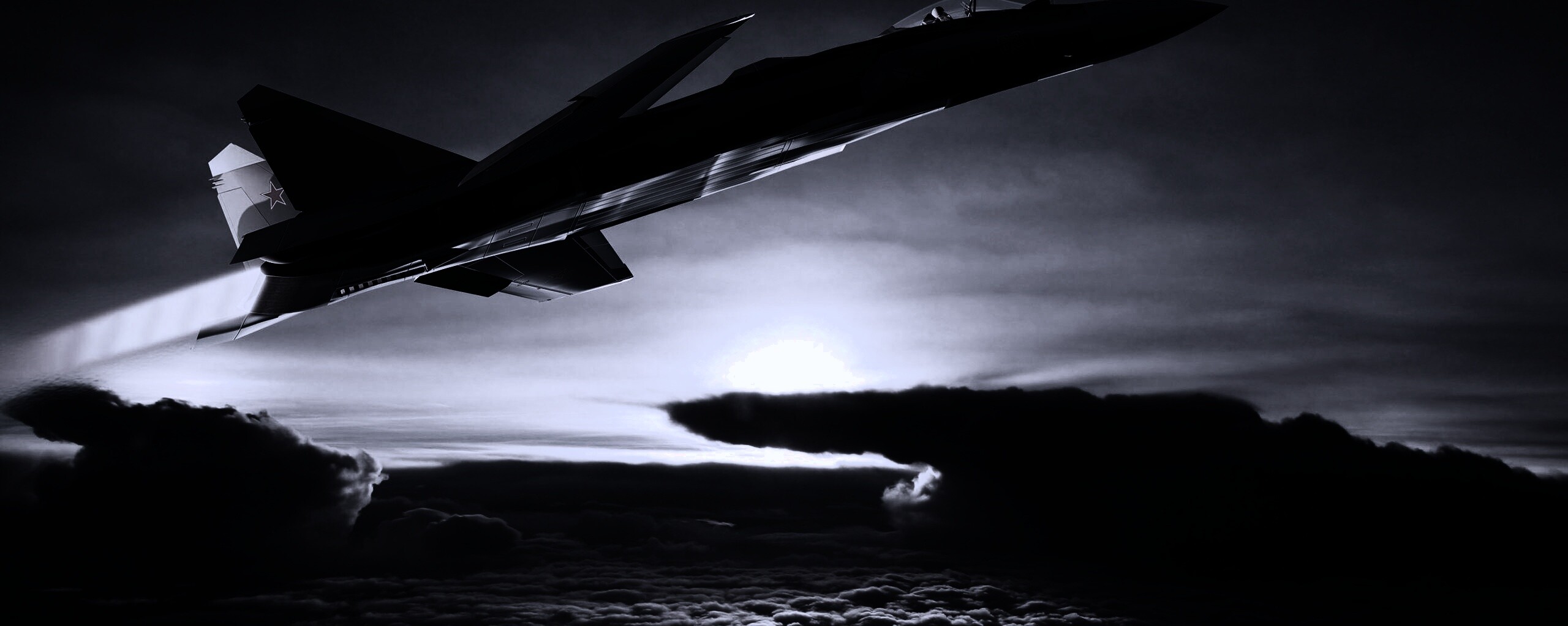 Истребители в небе обои