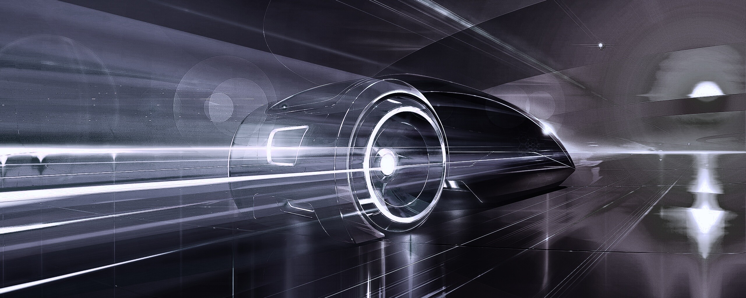 В закат обои