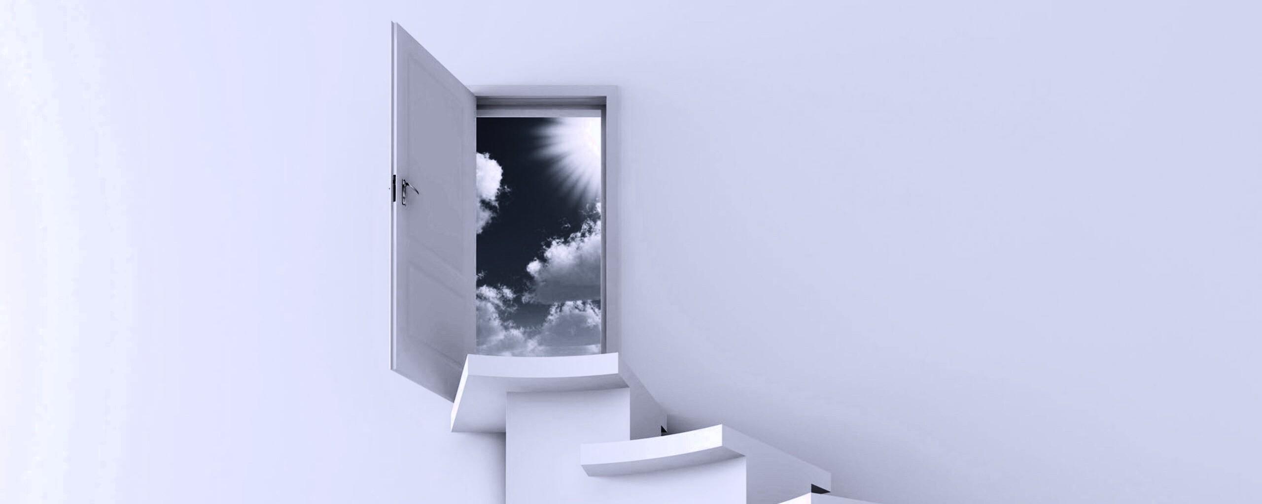 Лестница в небо обои