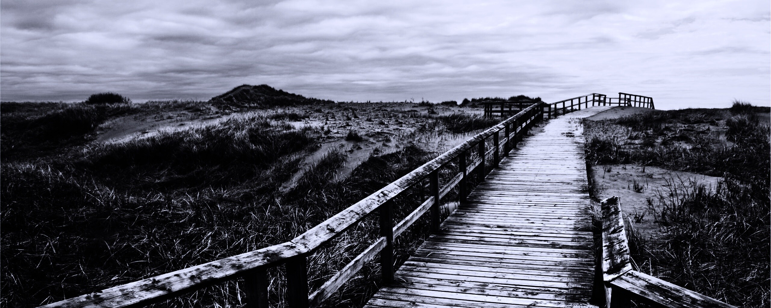 Деревянная дорога обои