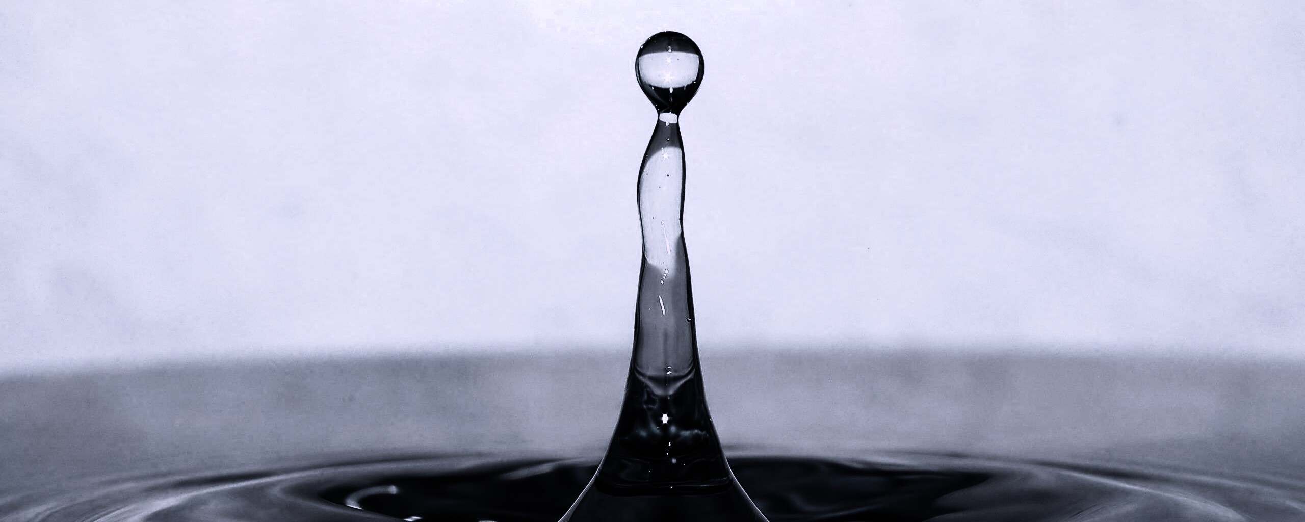 Падение капли обои