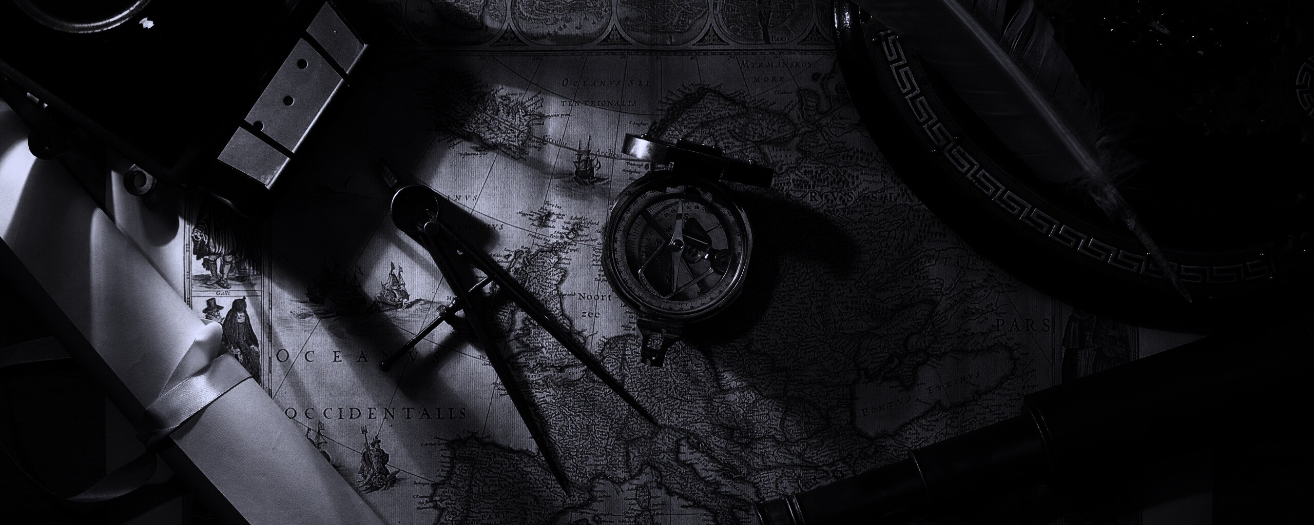 Карта путешественника обои