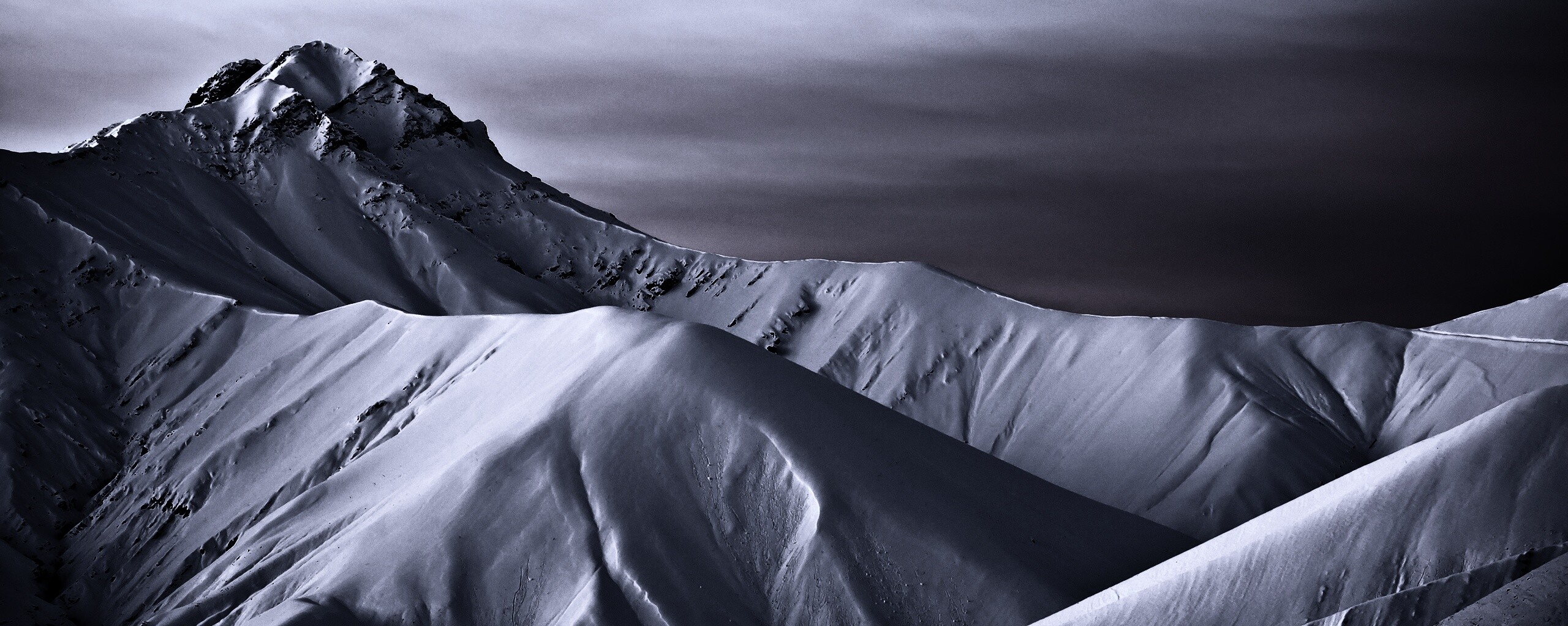 Снежные вершины обои