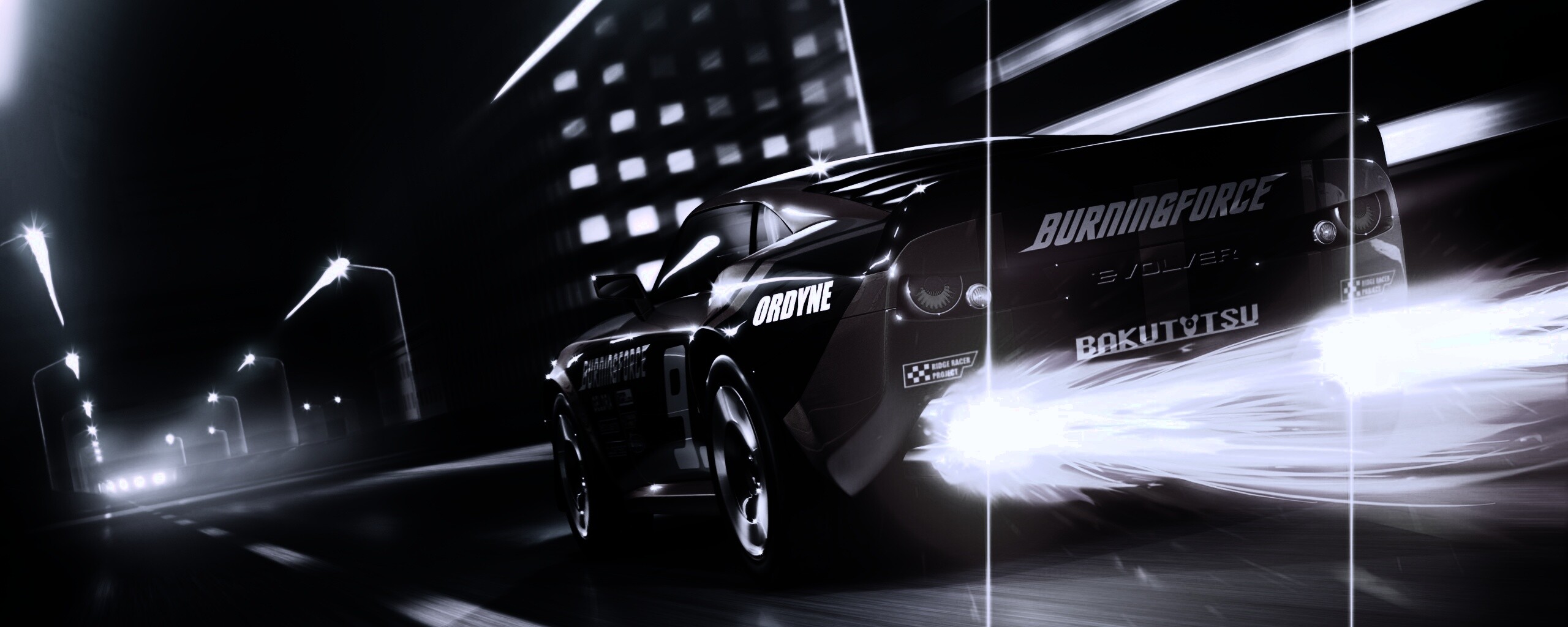 Ночное нитро обои