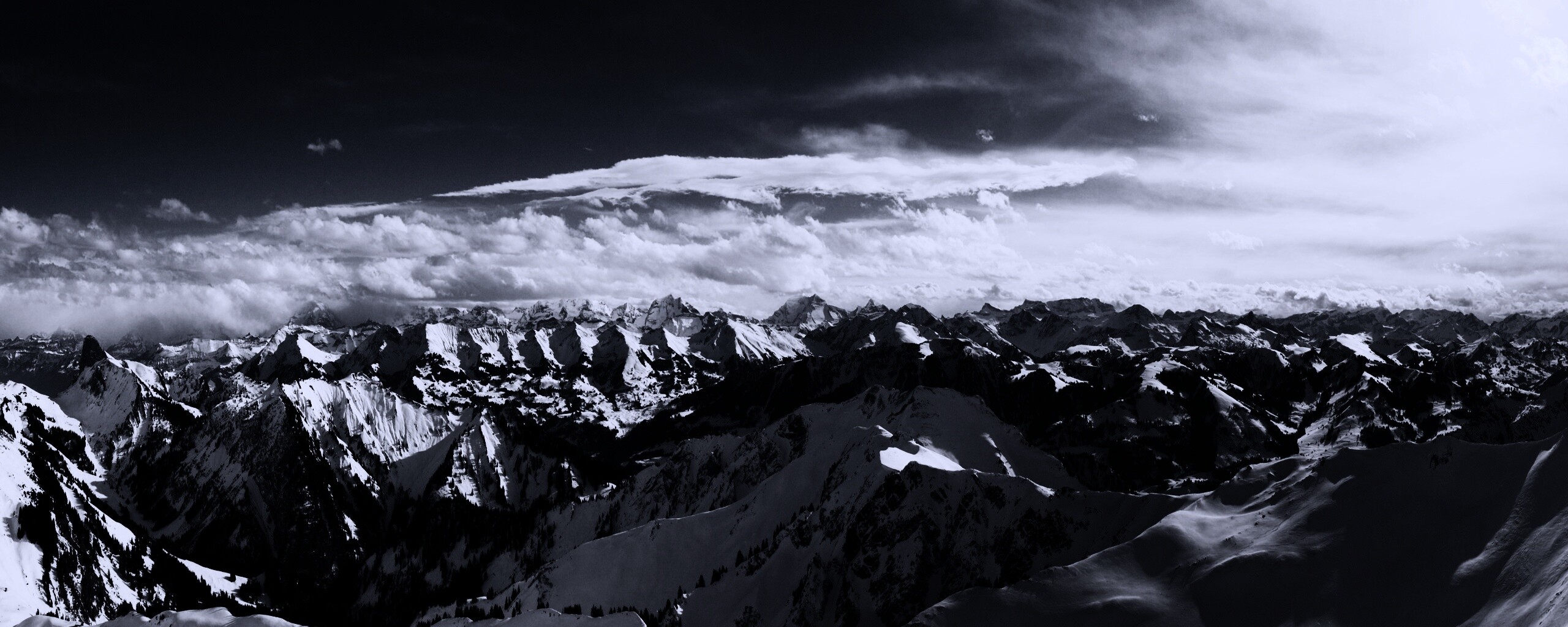 Горный пейзаж обои