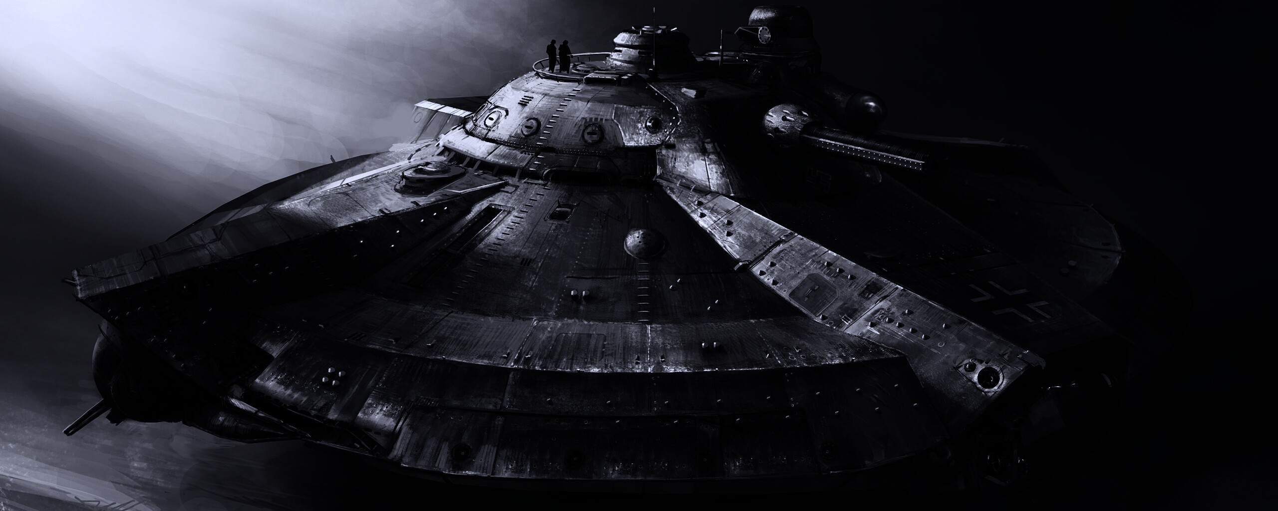 Летающая тарелка. Разработка Рейха. обои