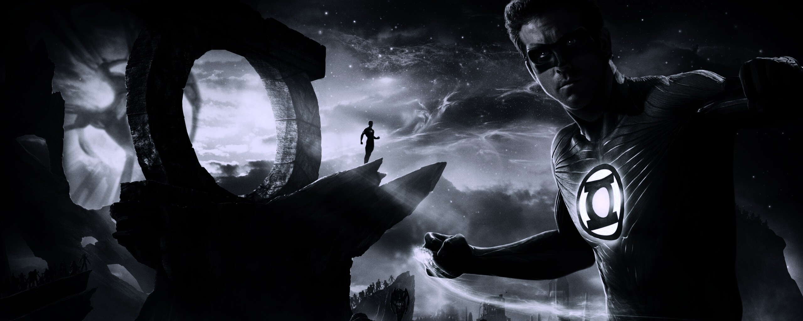 Зелёный фонарь обои