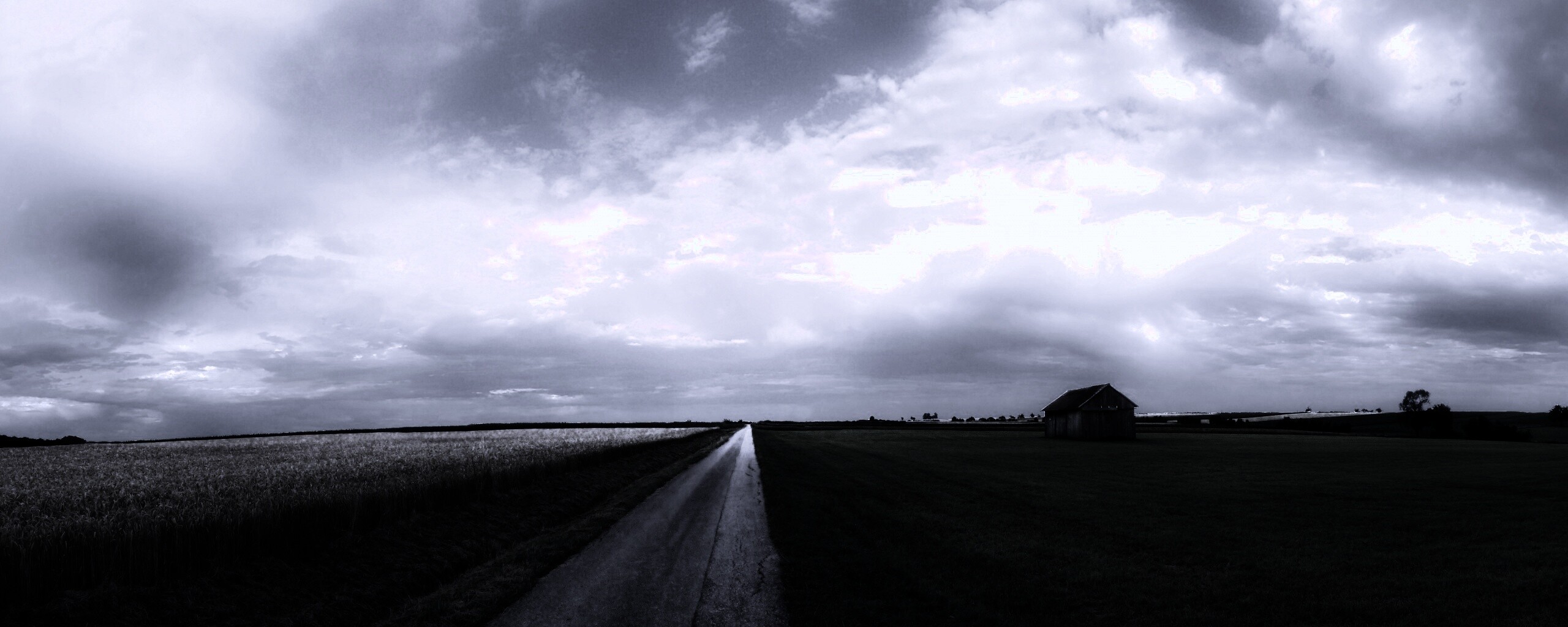 Сельский пейзаж обои