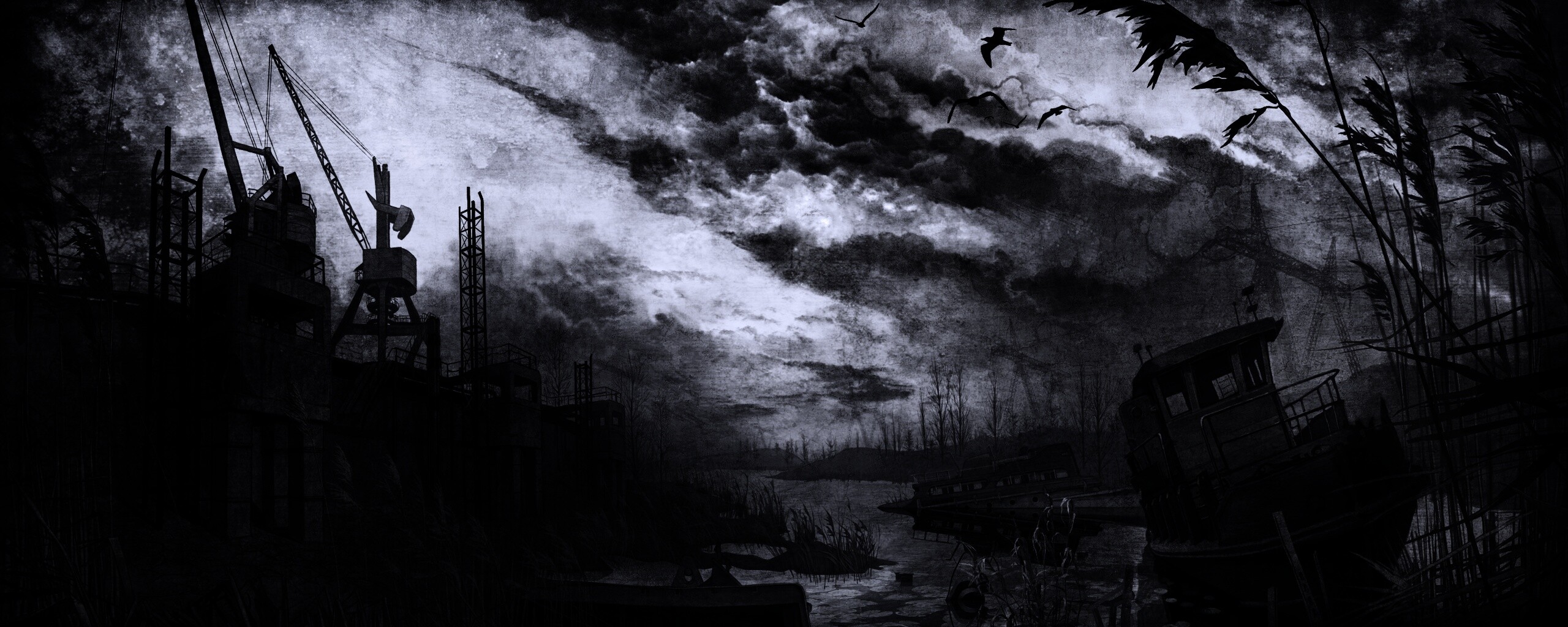 Панорама из Сталкера обои