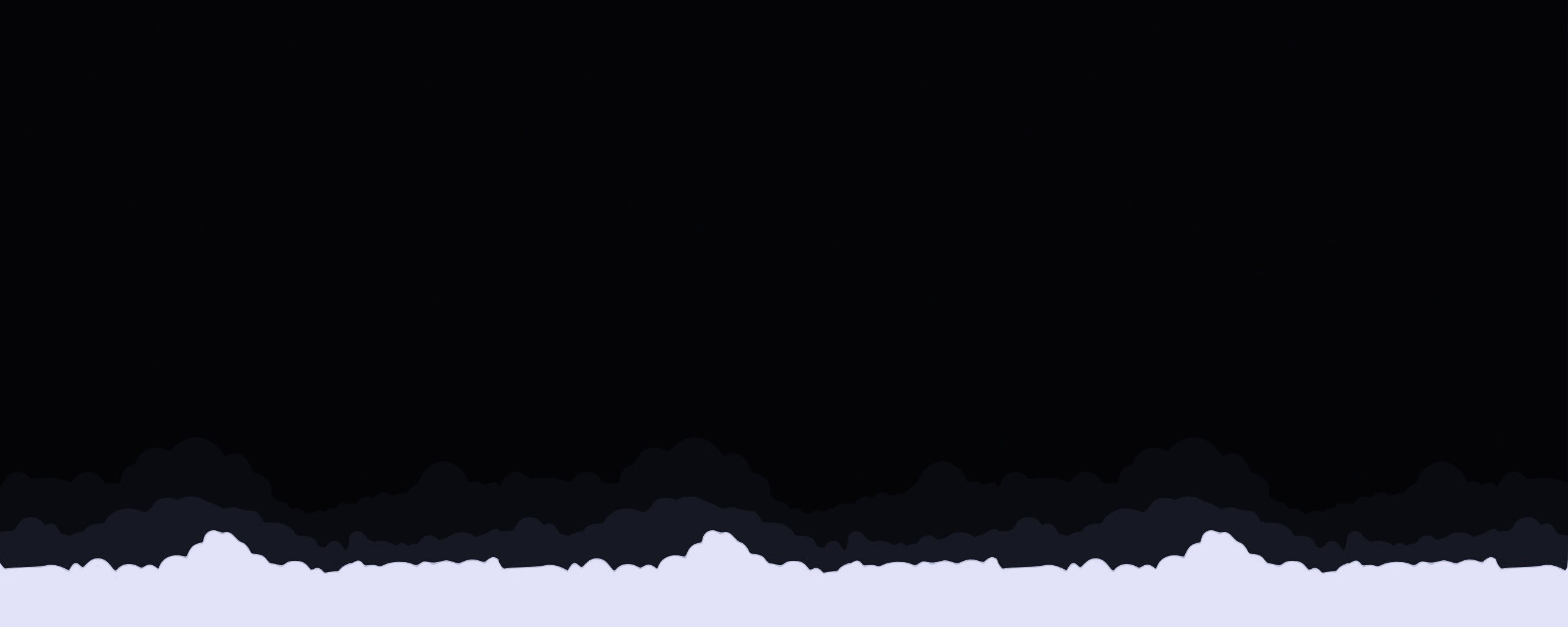 Над облаками в векторном стиле обои