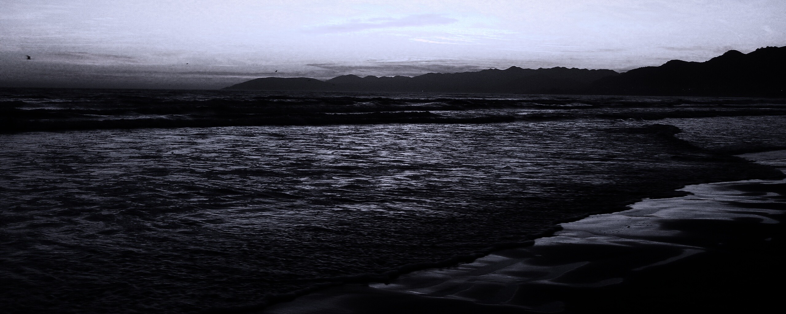 Восход на море обои