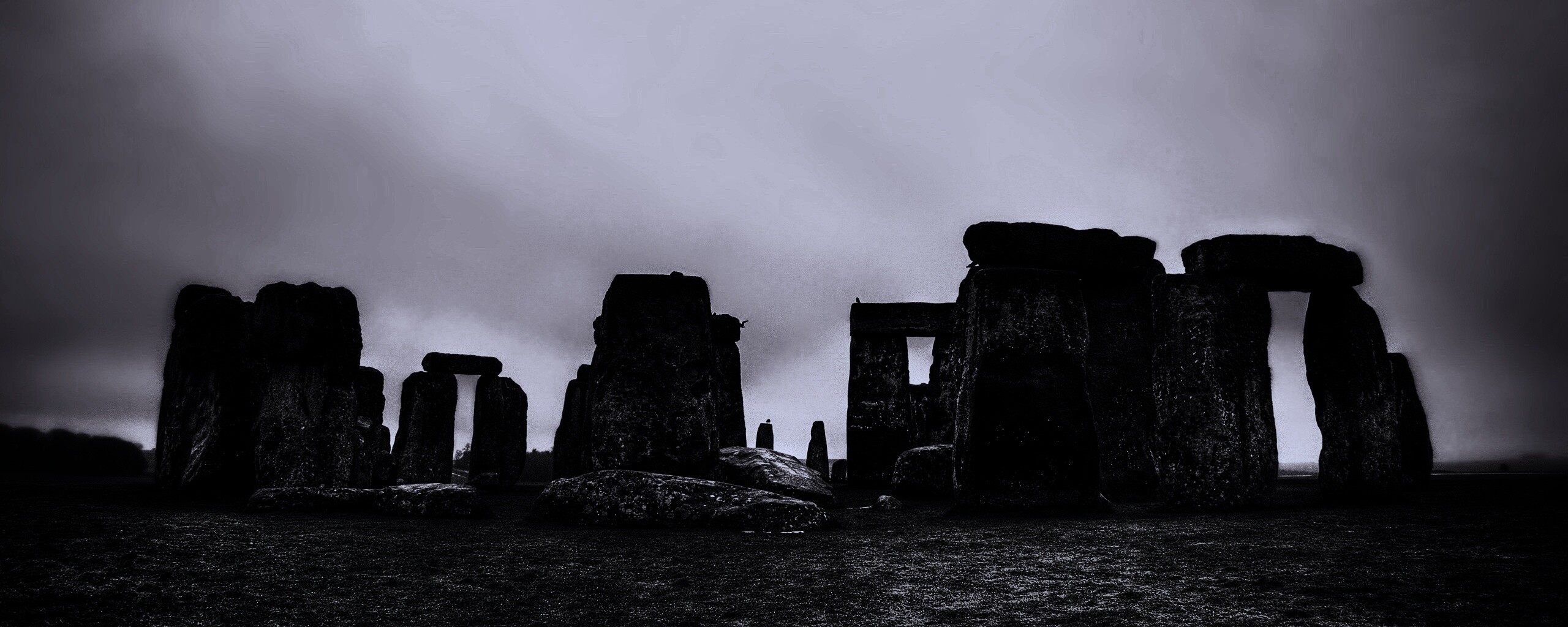 Вечерний Стоунхендж обои