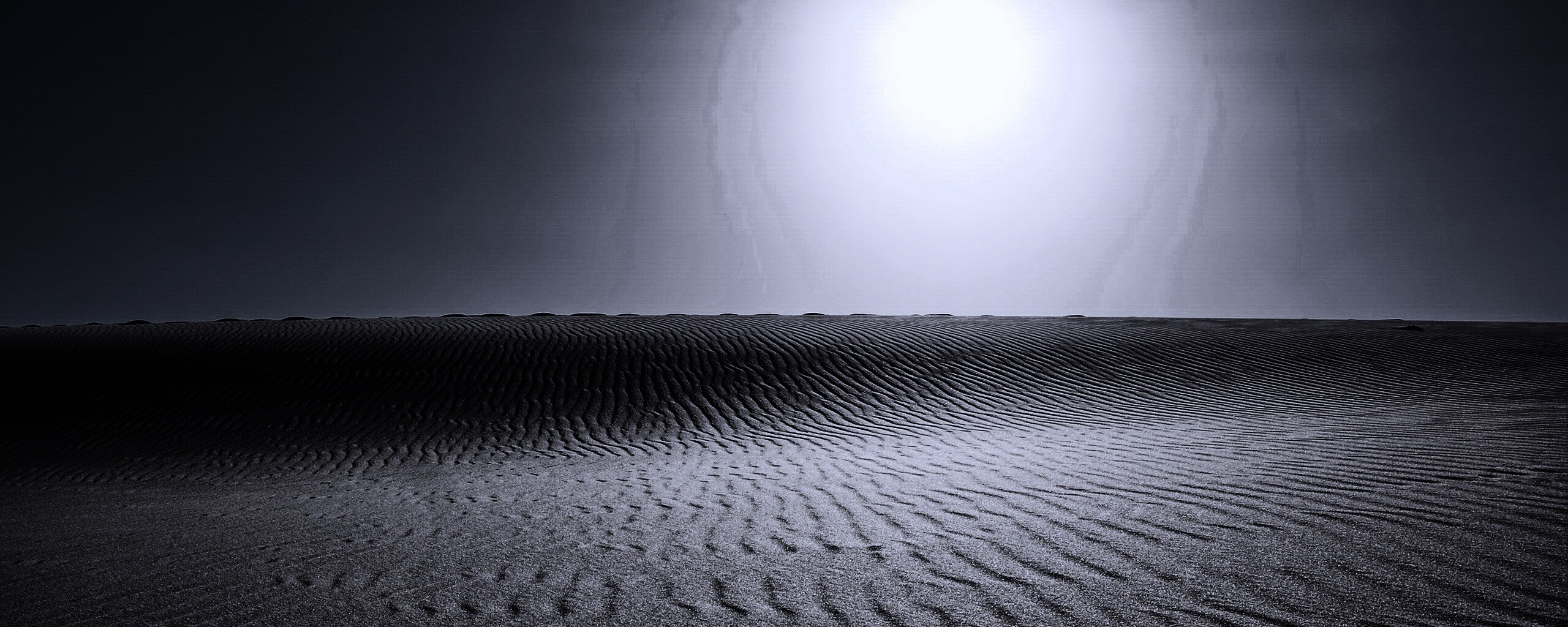 Пустыня до горизонта обои