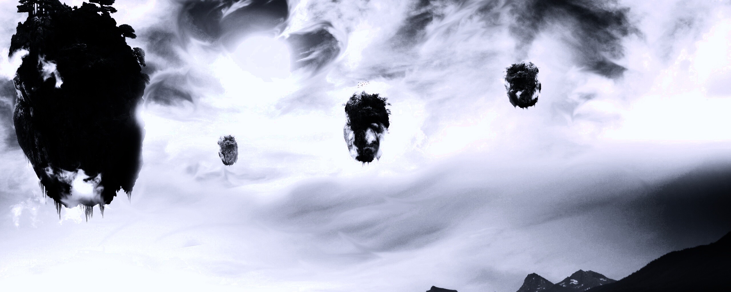 Летающие острова обои