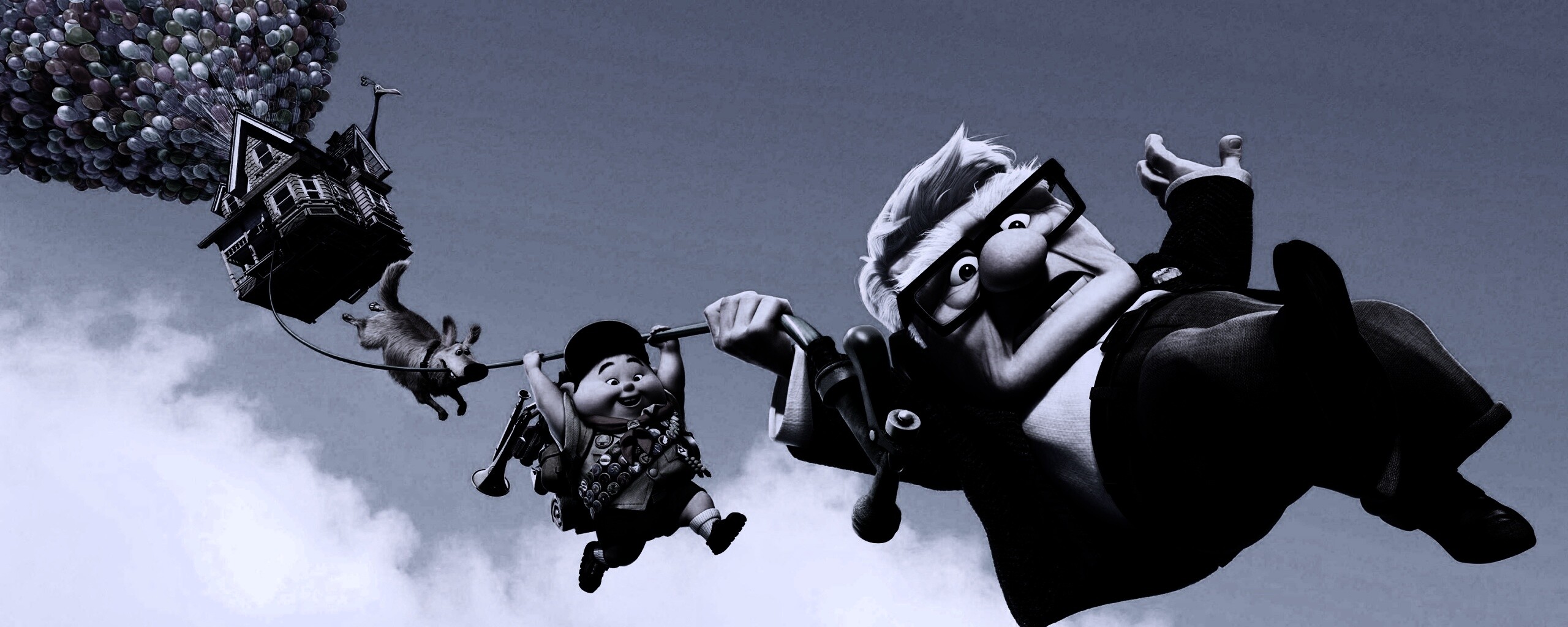 Персонажи мультфильма Up обои