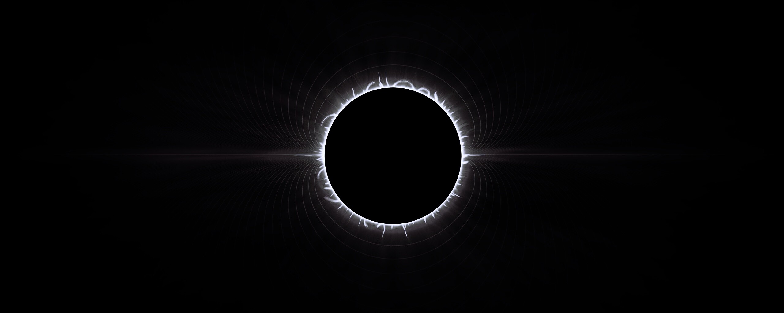 Солнецное затмение обои