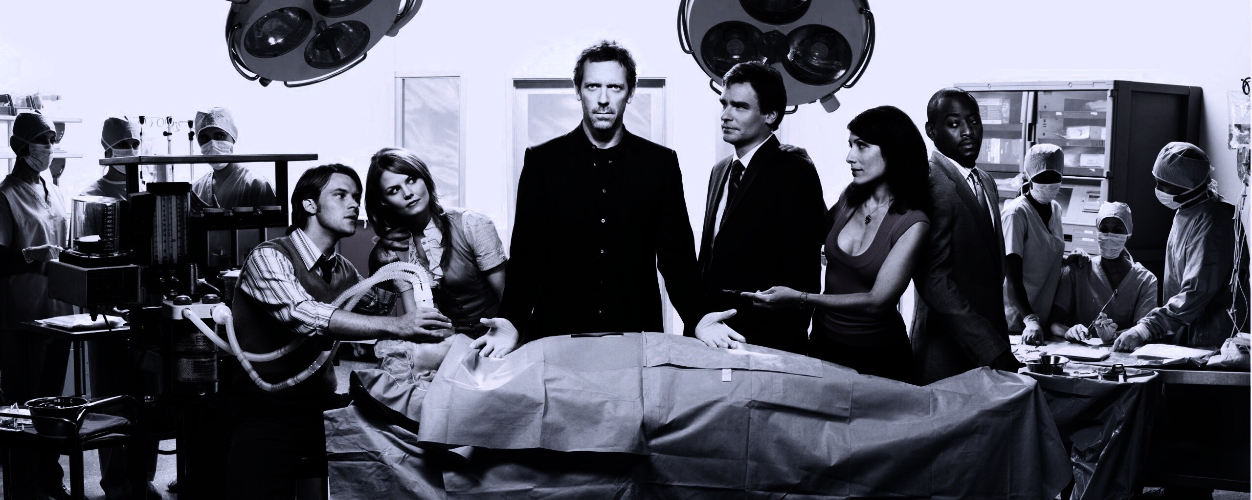 Герои сериала "Доктор Хаус" обои