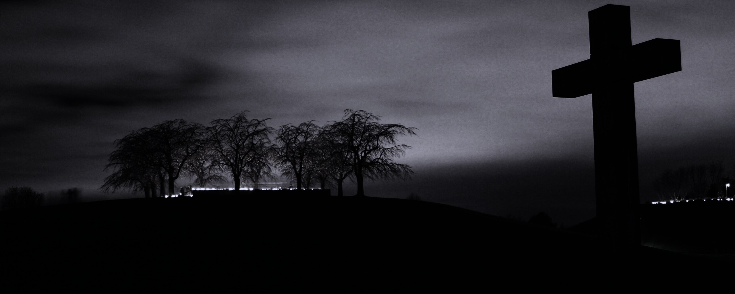 Каменный крест обои