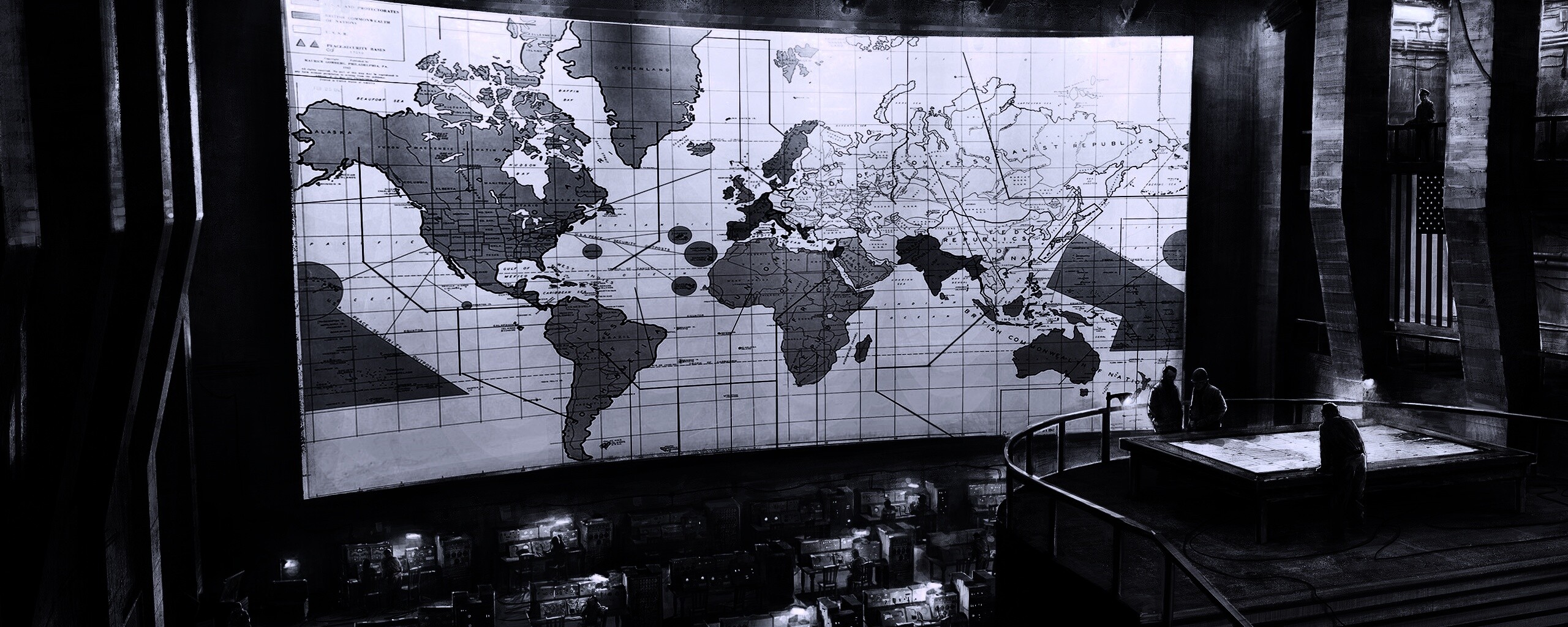 Секретный американский бункер обои