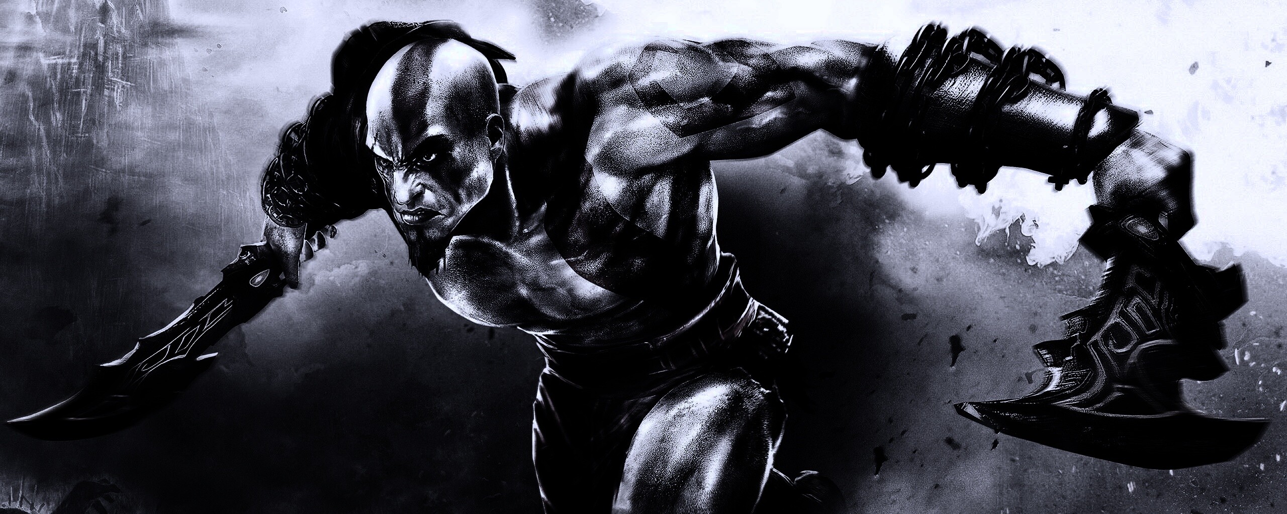 Герой игры God of War обои