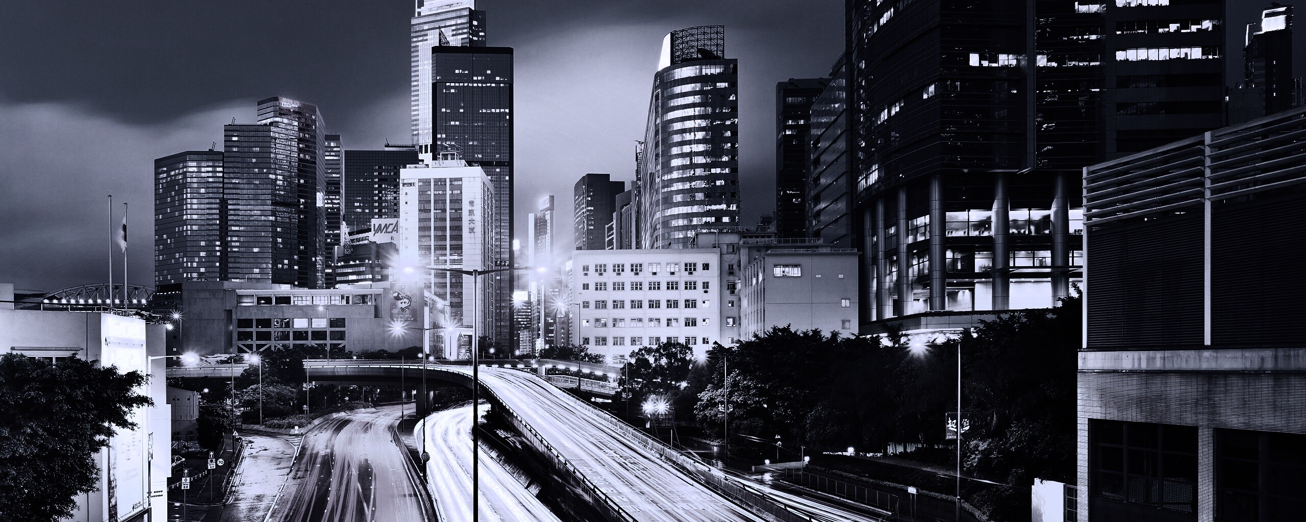 Огни Гонконга обои