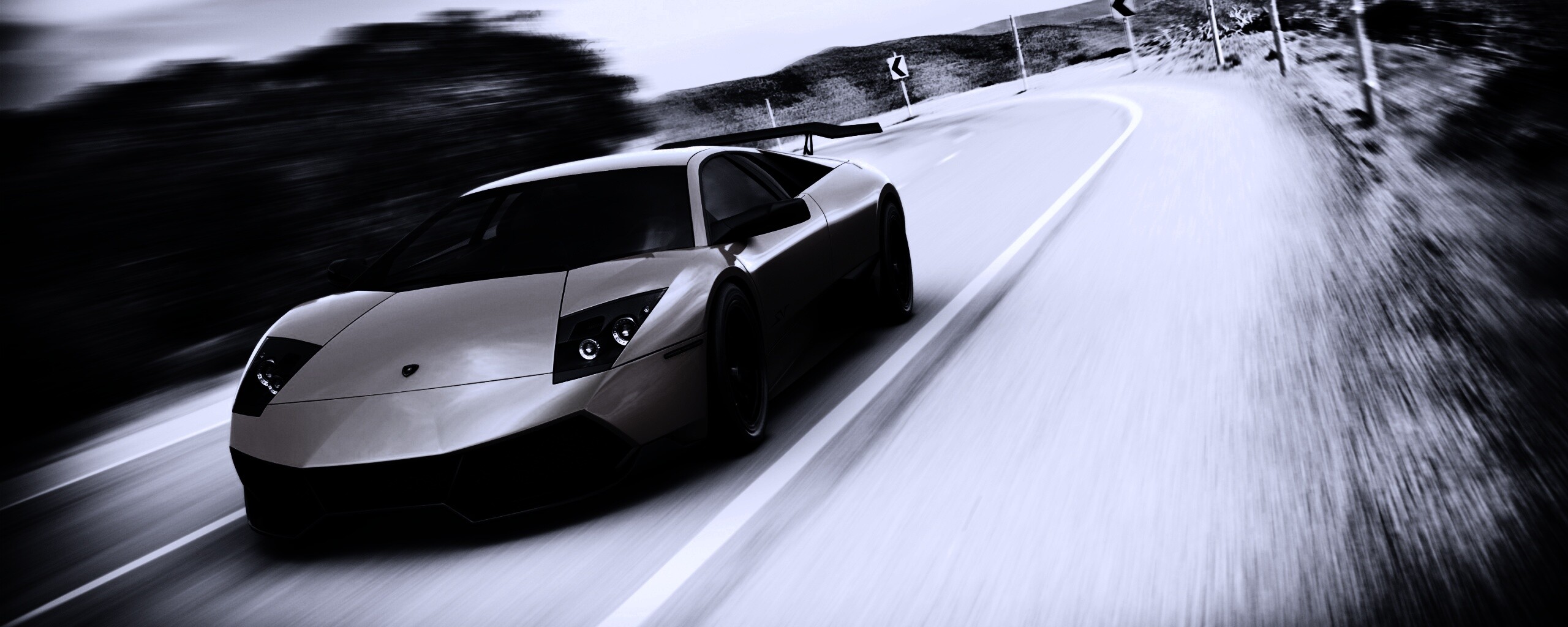 Желтая Ламборджини обои