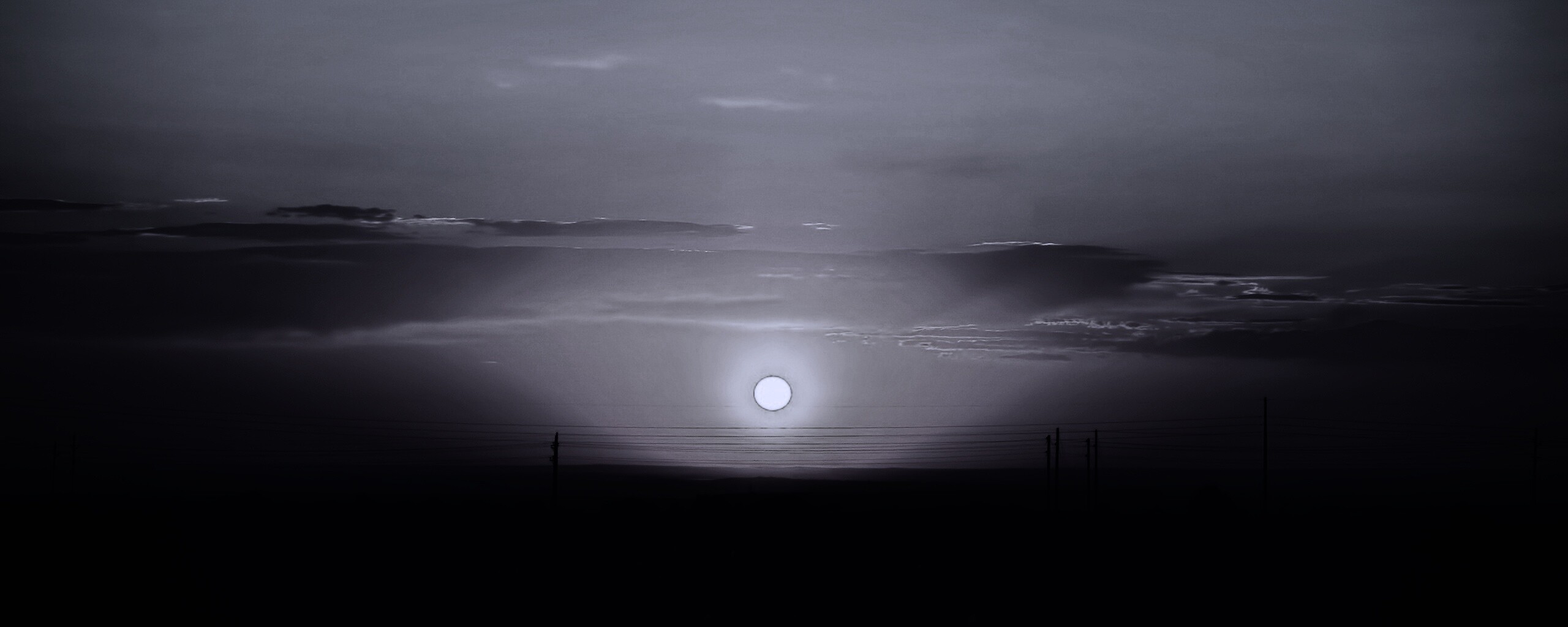 Сказочный закат обои