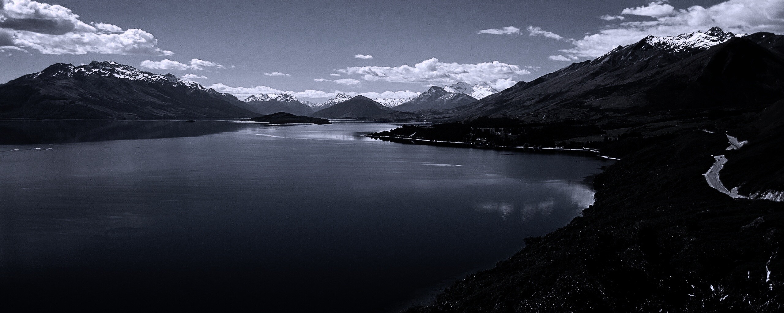 Горное озеро обои