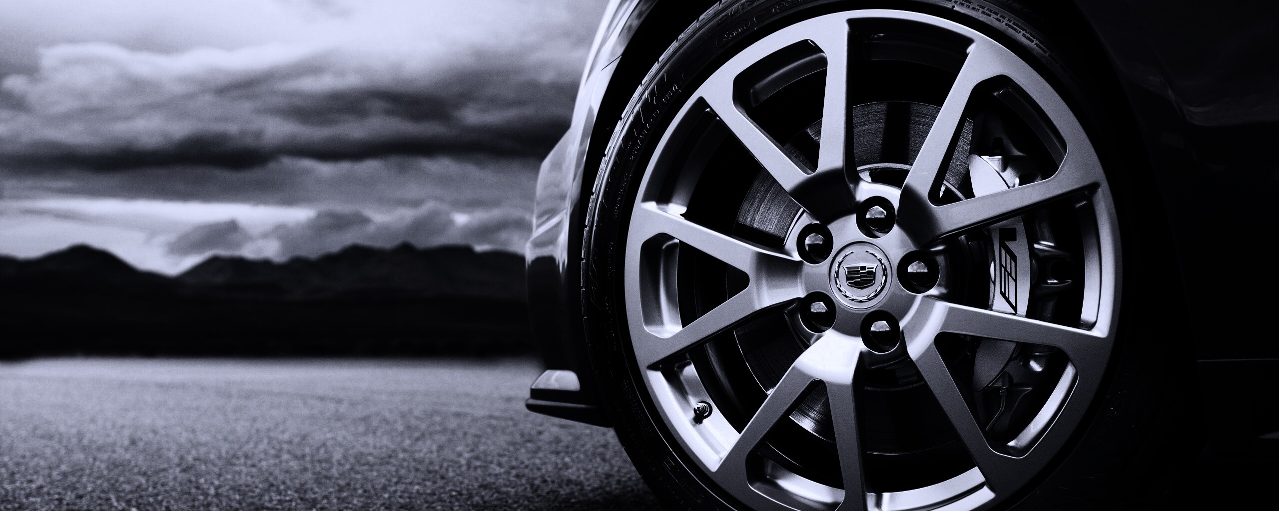 Колесо кадиллака обои