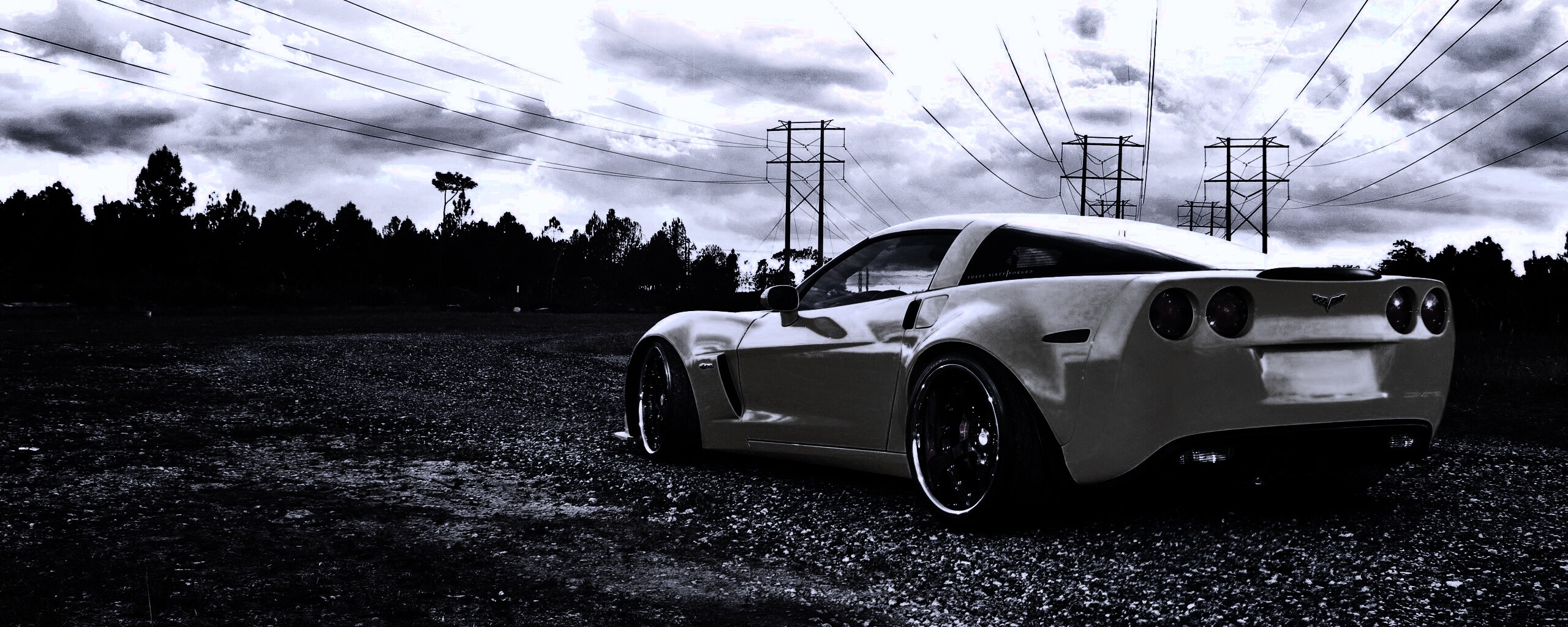 Chevrolet corvette обои