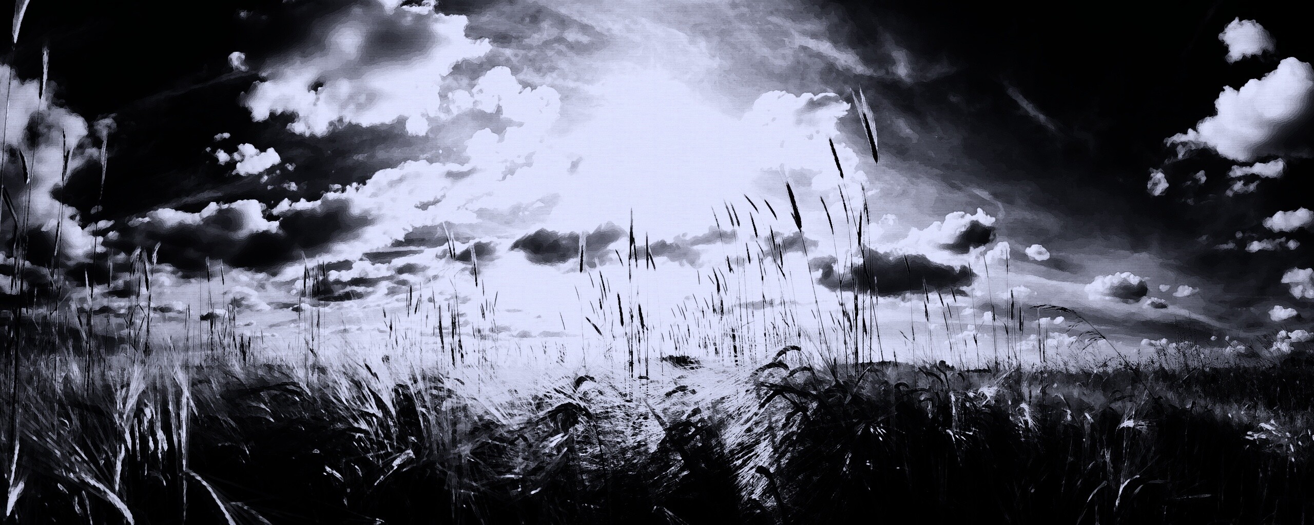 Сюрреалистичная трава обои