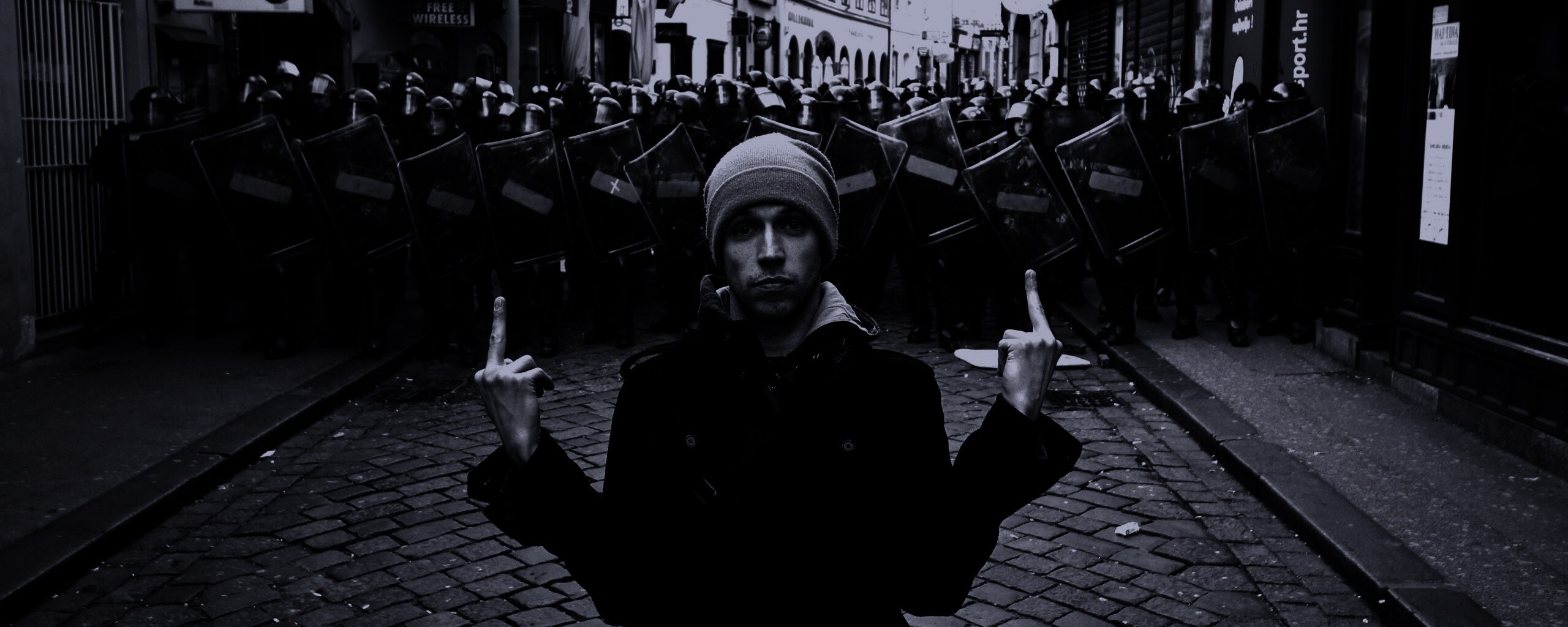 Против системы обои