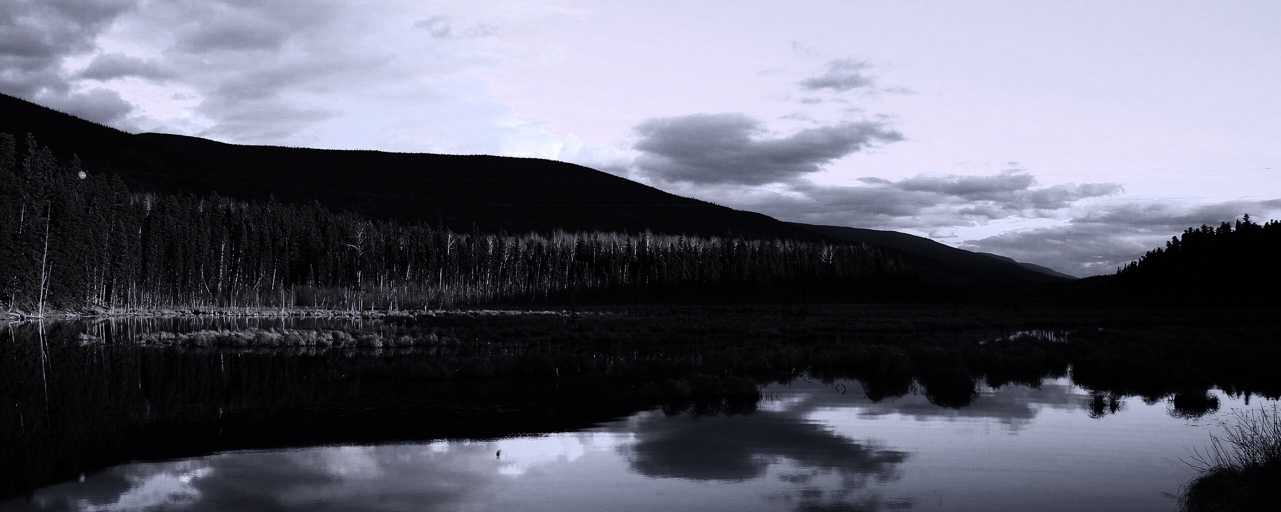 Осеннее озеро обои