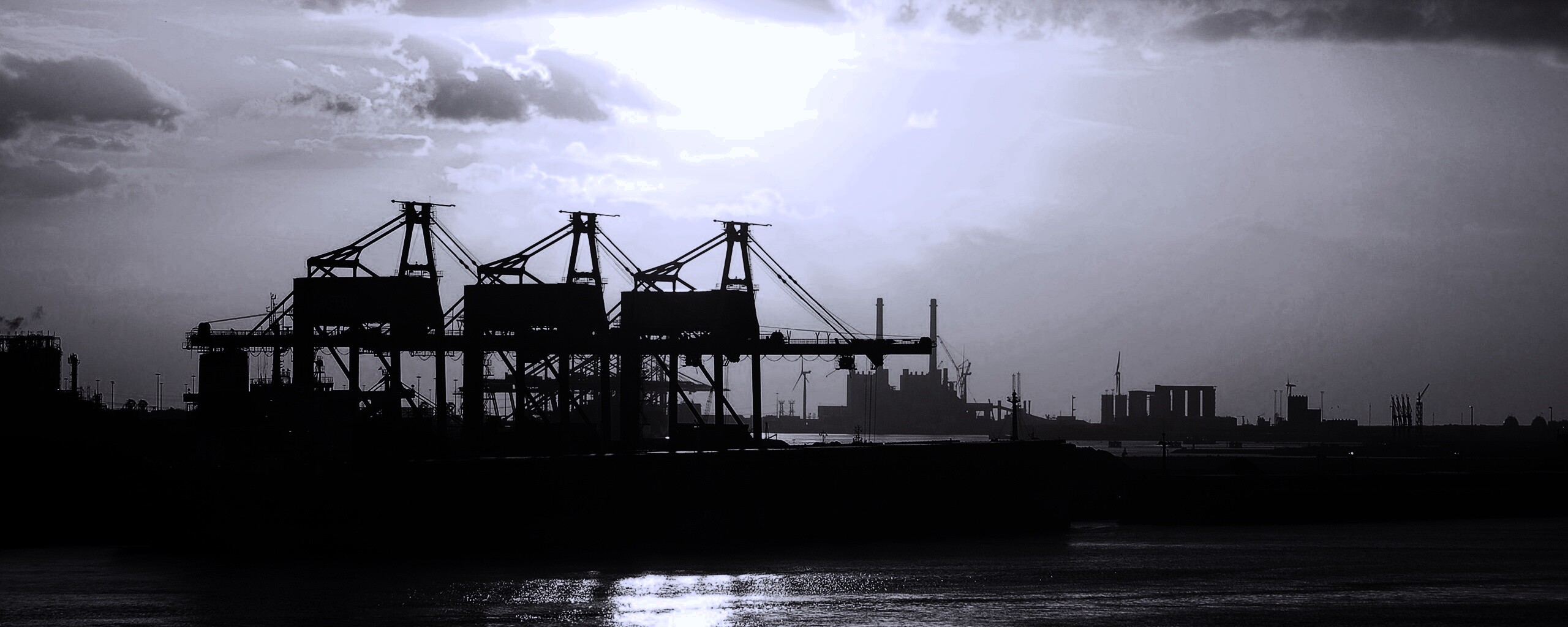 Грузовой порт обои