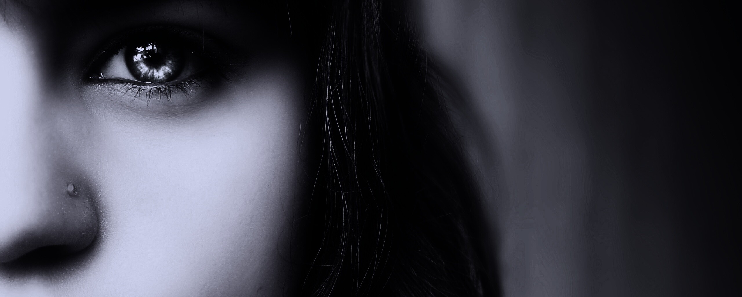 Лицо крупным планом обои