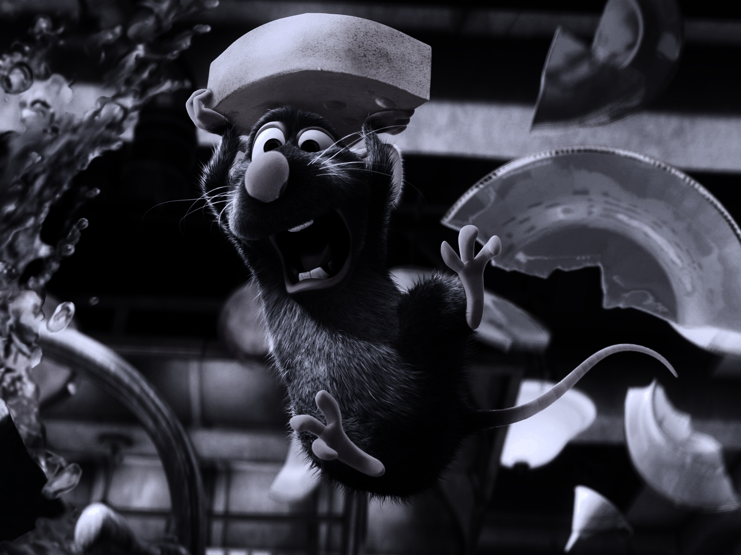 Крыса с сыром из Рататуя обои