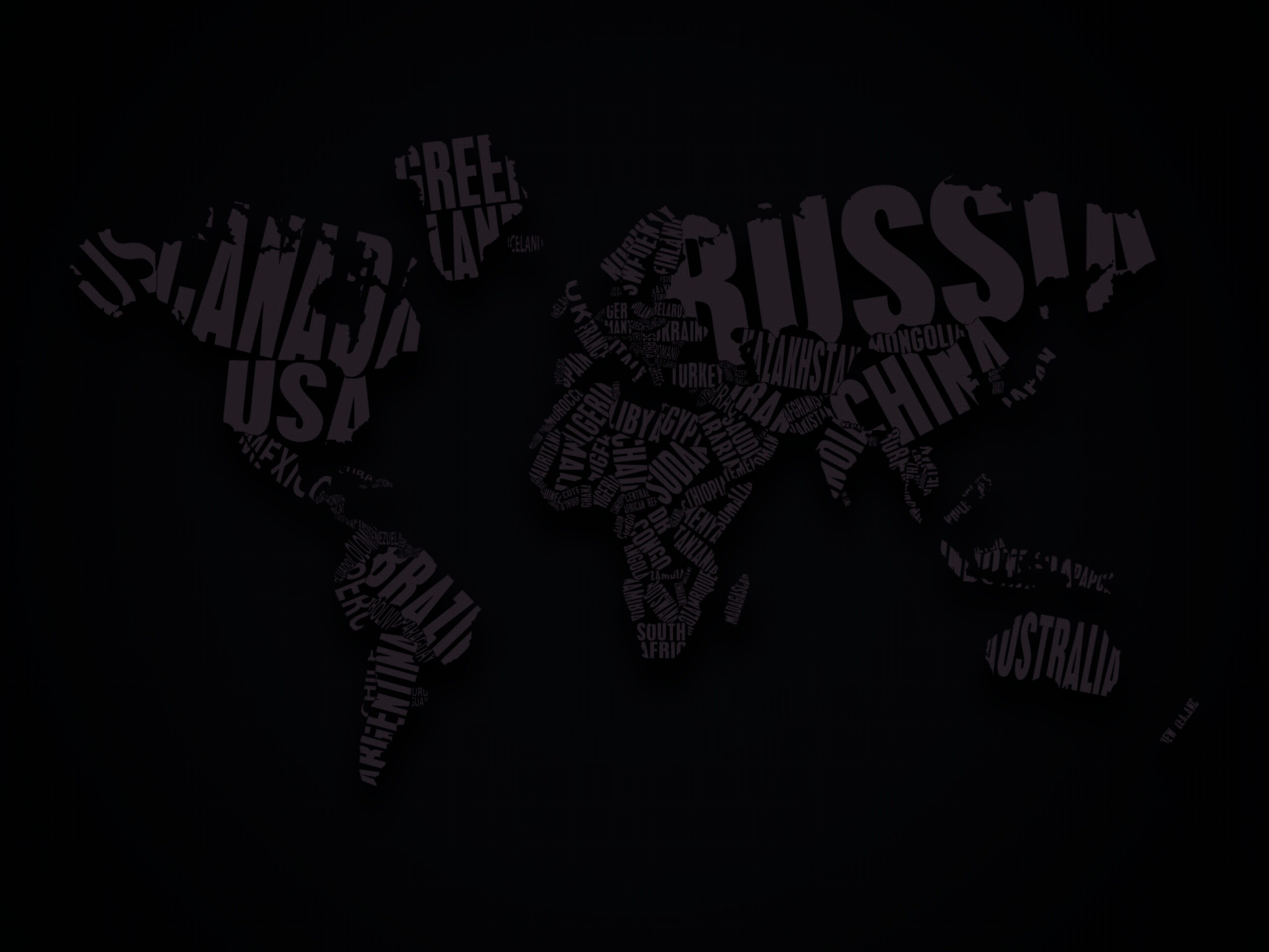 Карта мира обои