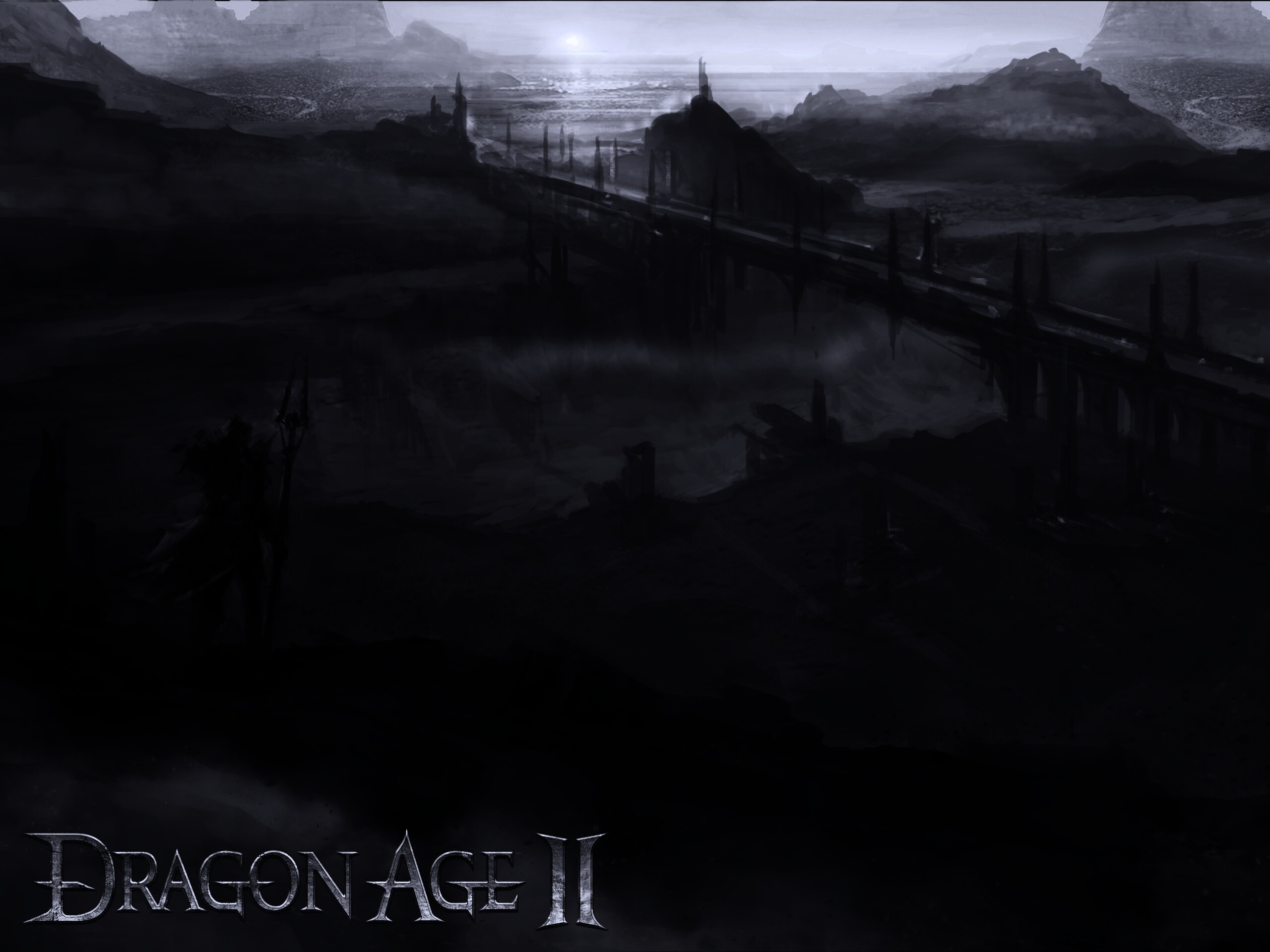 Пейзаж Dragon Age обои