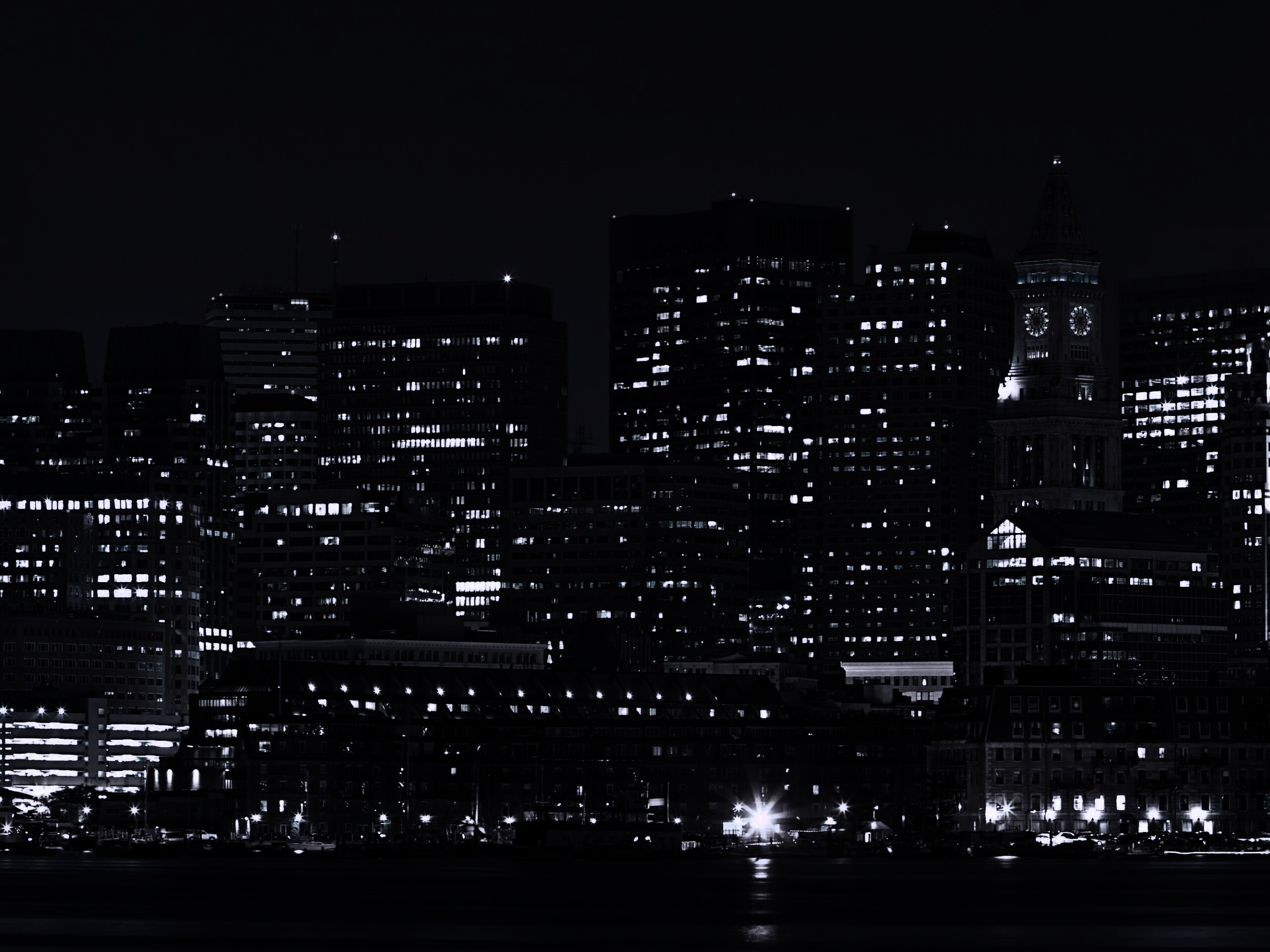 Панорама города обои