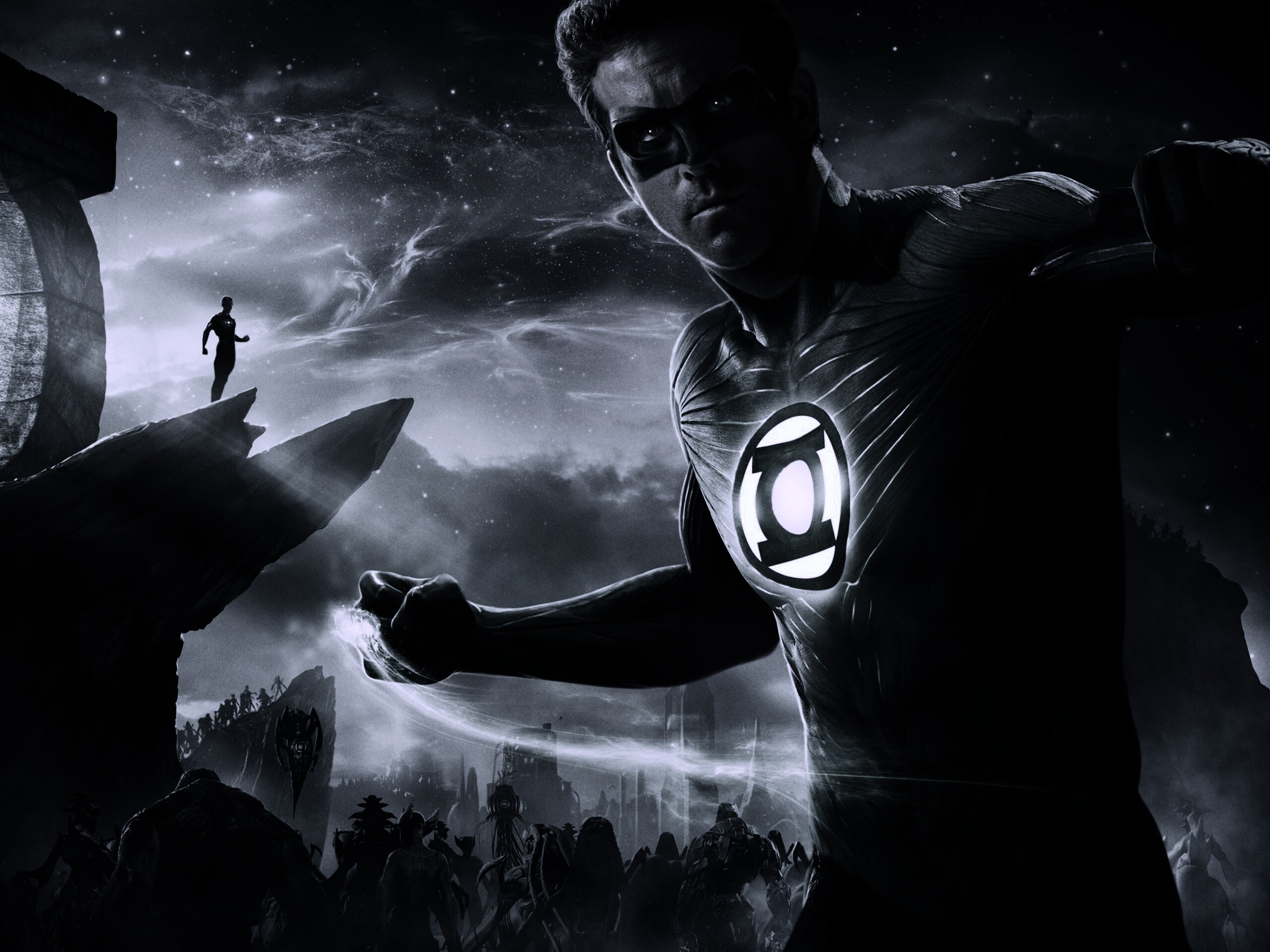 Зелёный фонарь обои