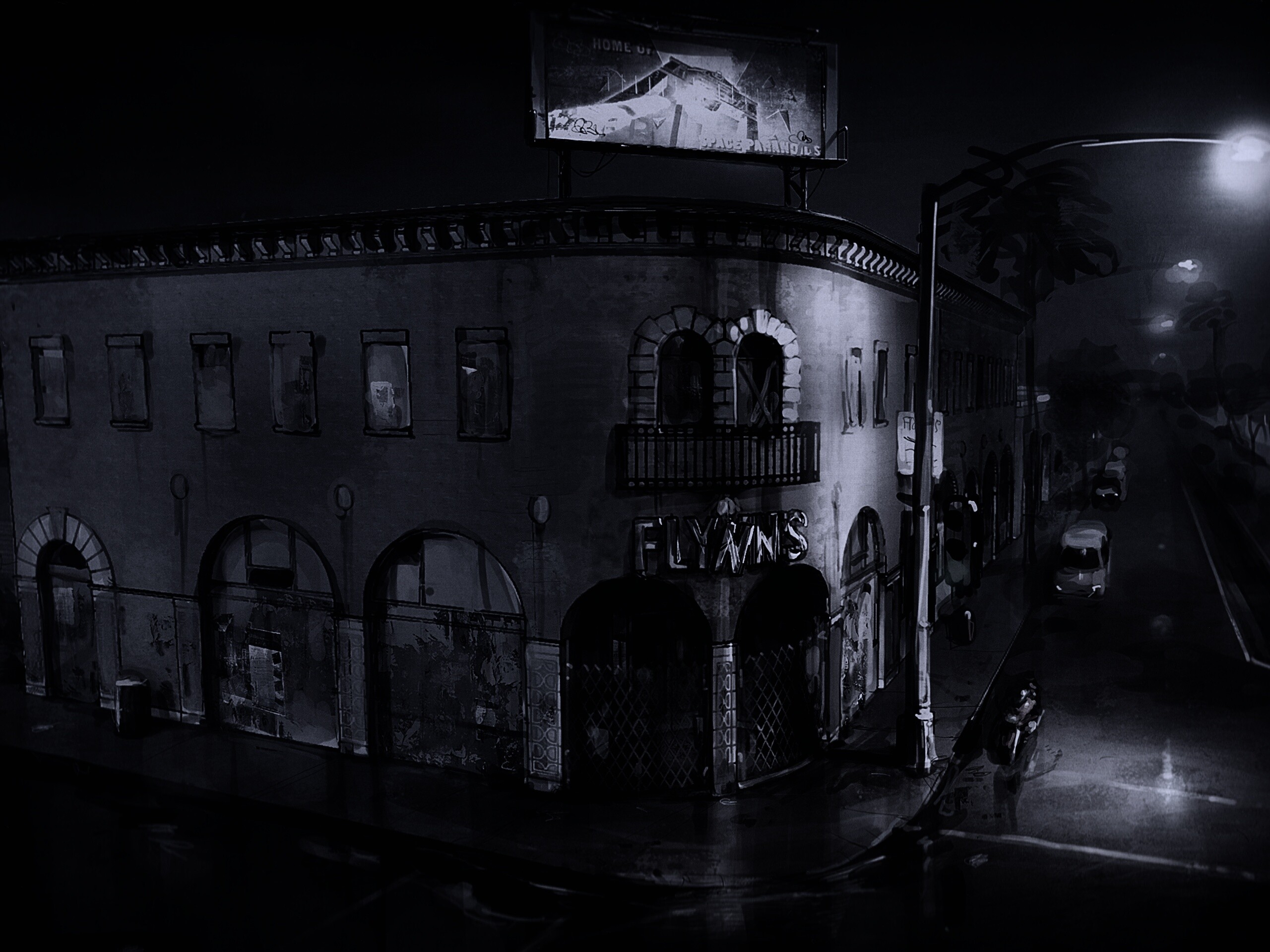 Зал игровых автоматов Флина обои